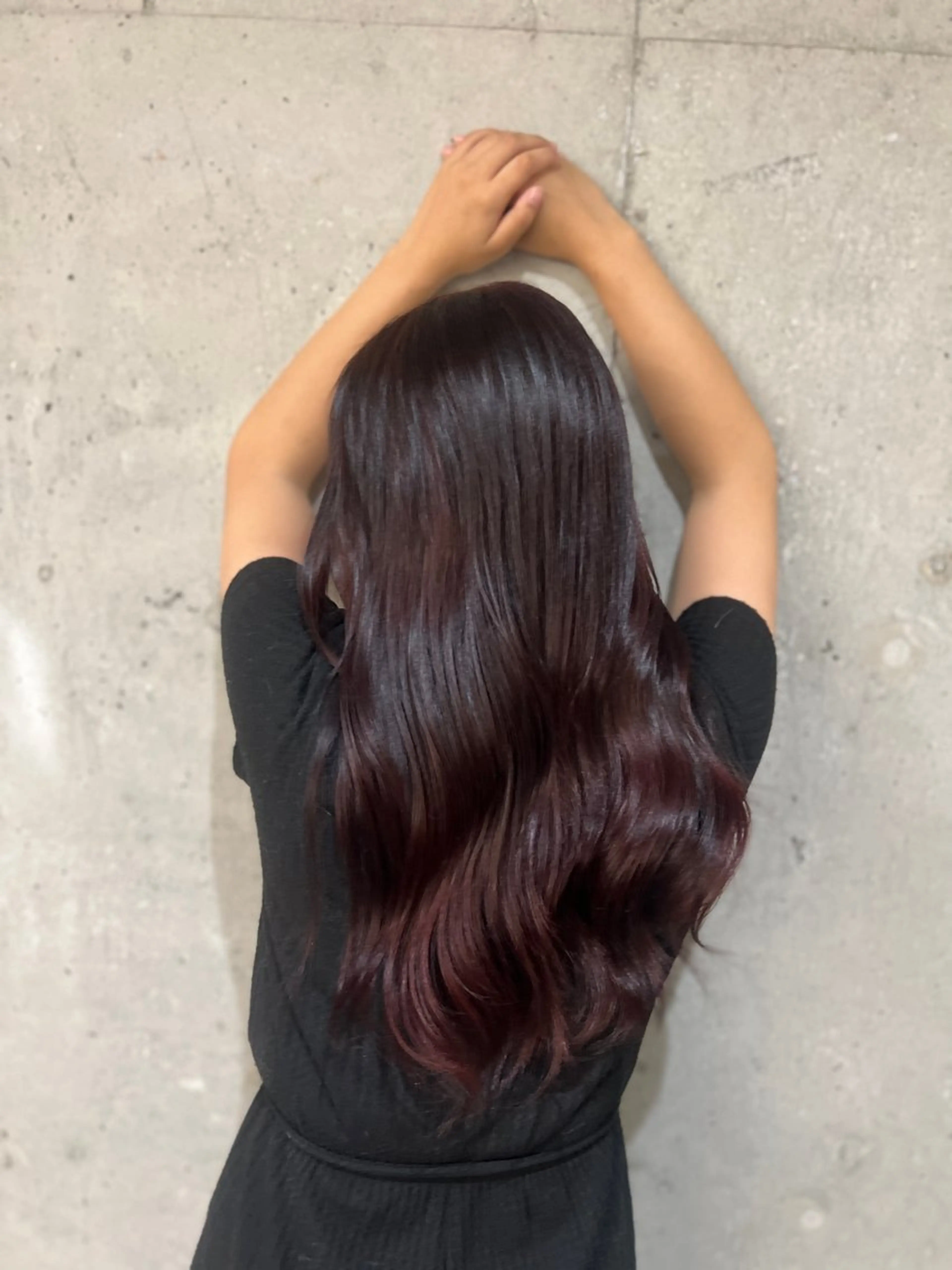 ロング カラー ブリーチ 透明感カラー ハイトーンカラー ブリーチなしカラー 髪質改善 カット ヘアカラー トリートメント 頓所 大昂のヘアスタイル