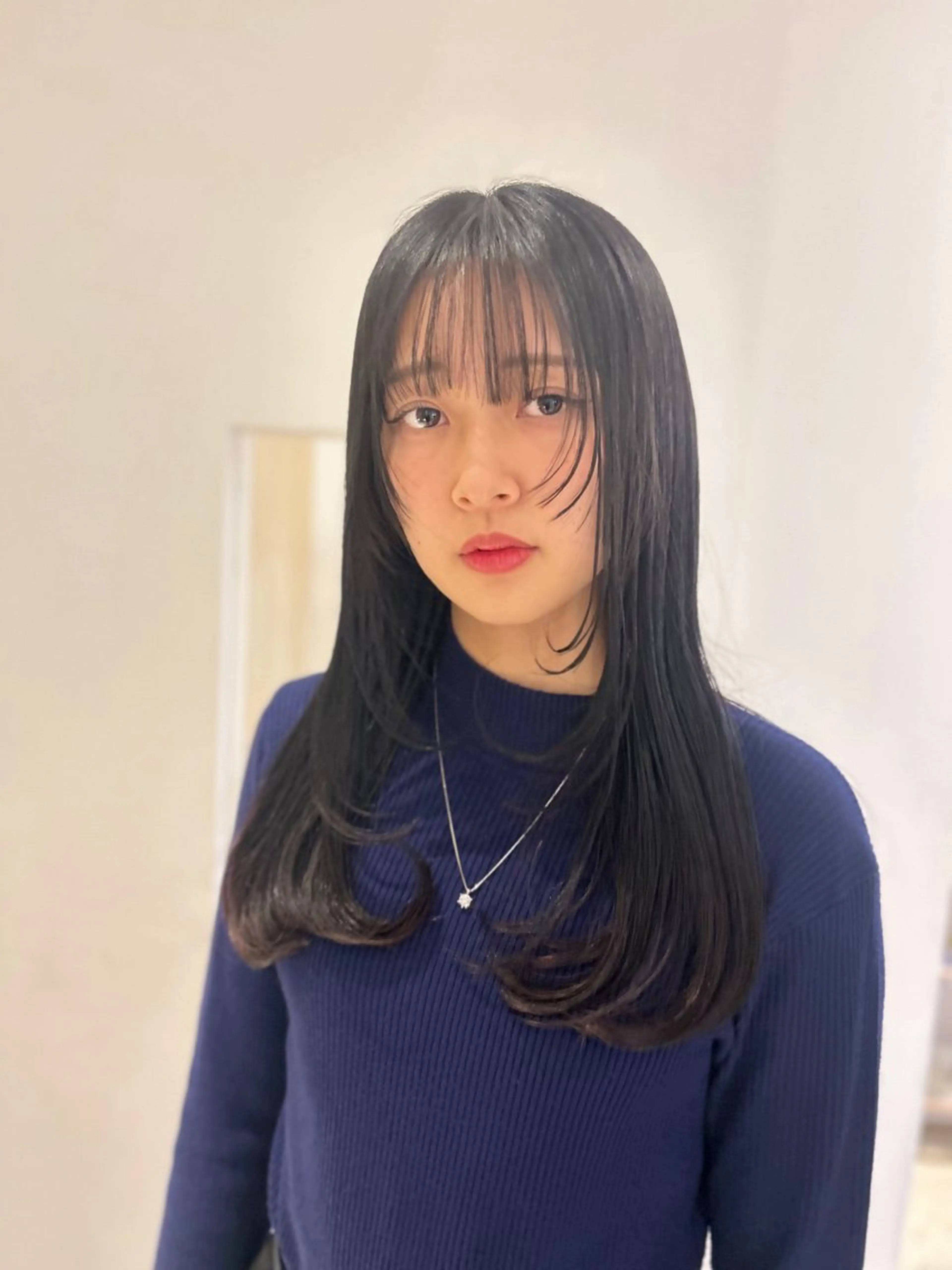 ロング レイヤーカット はな ∕カットモデル募集中のヘアスタイル