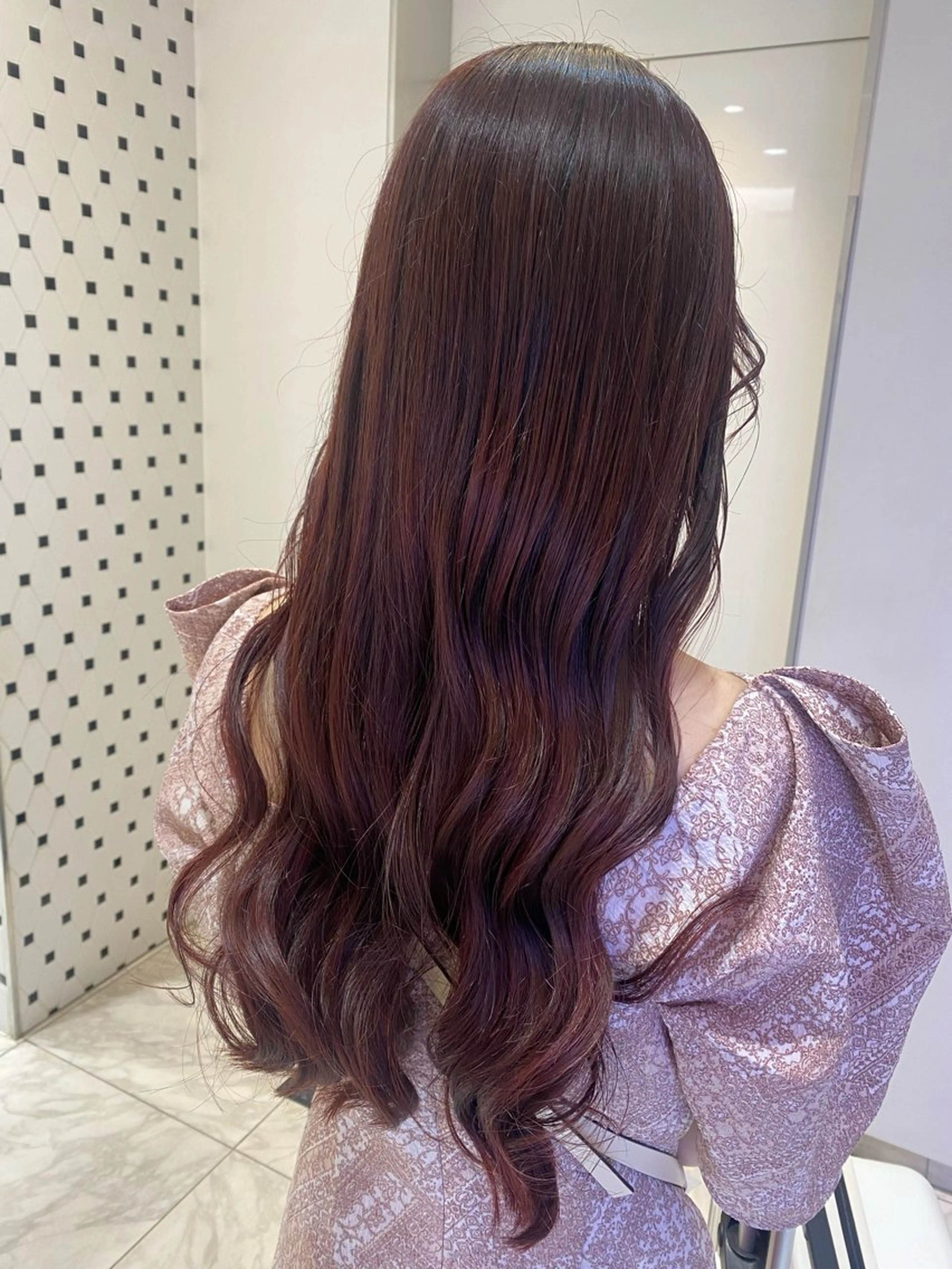 ロング カラー マンツーマン施術🫧 アレンジ/RINAのヘアスタイル