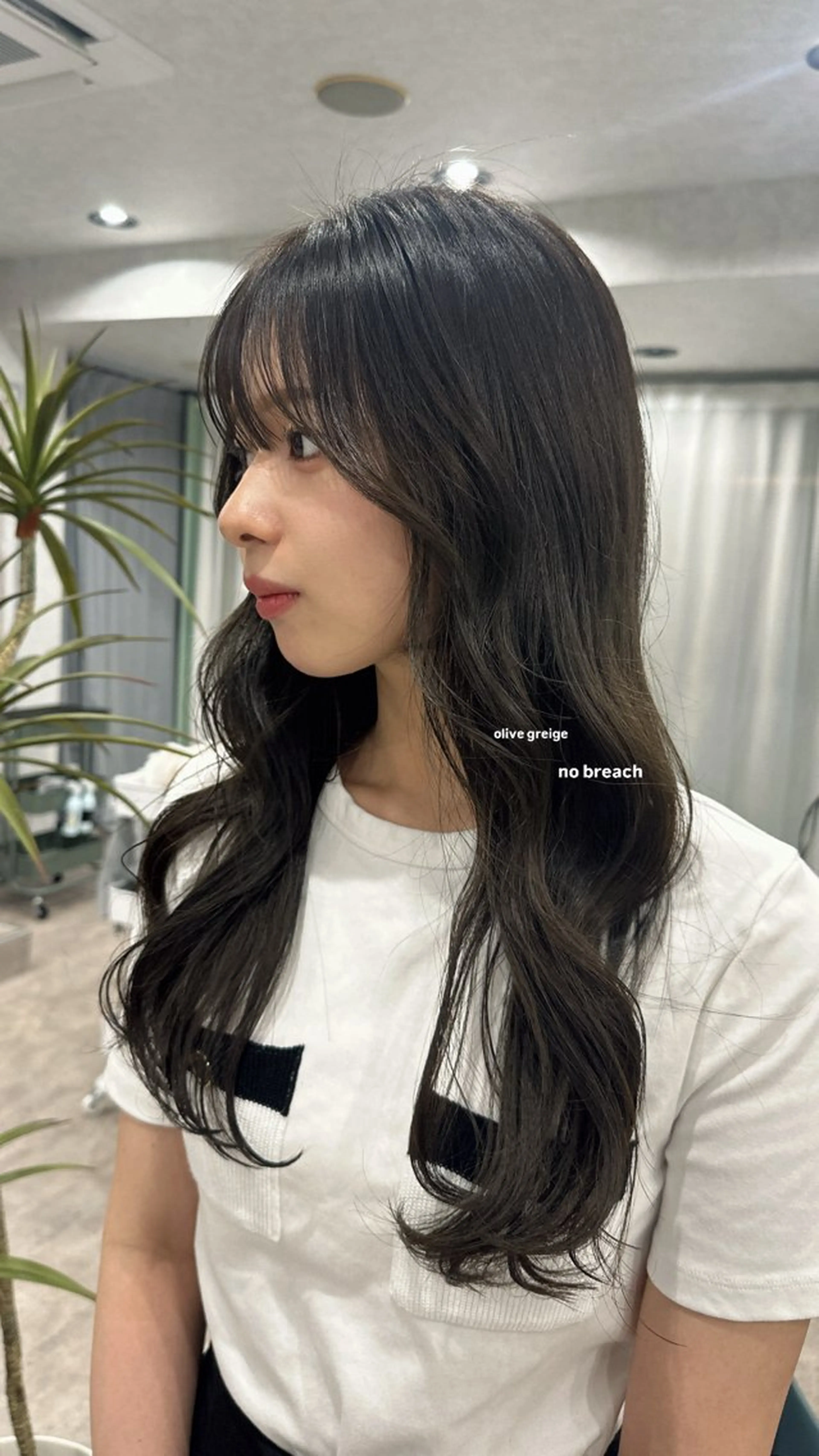 ロング カラー 韓国レイヤーカット/ 艶カラー/ noaのヘアスタイル