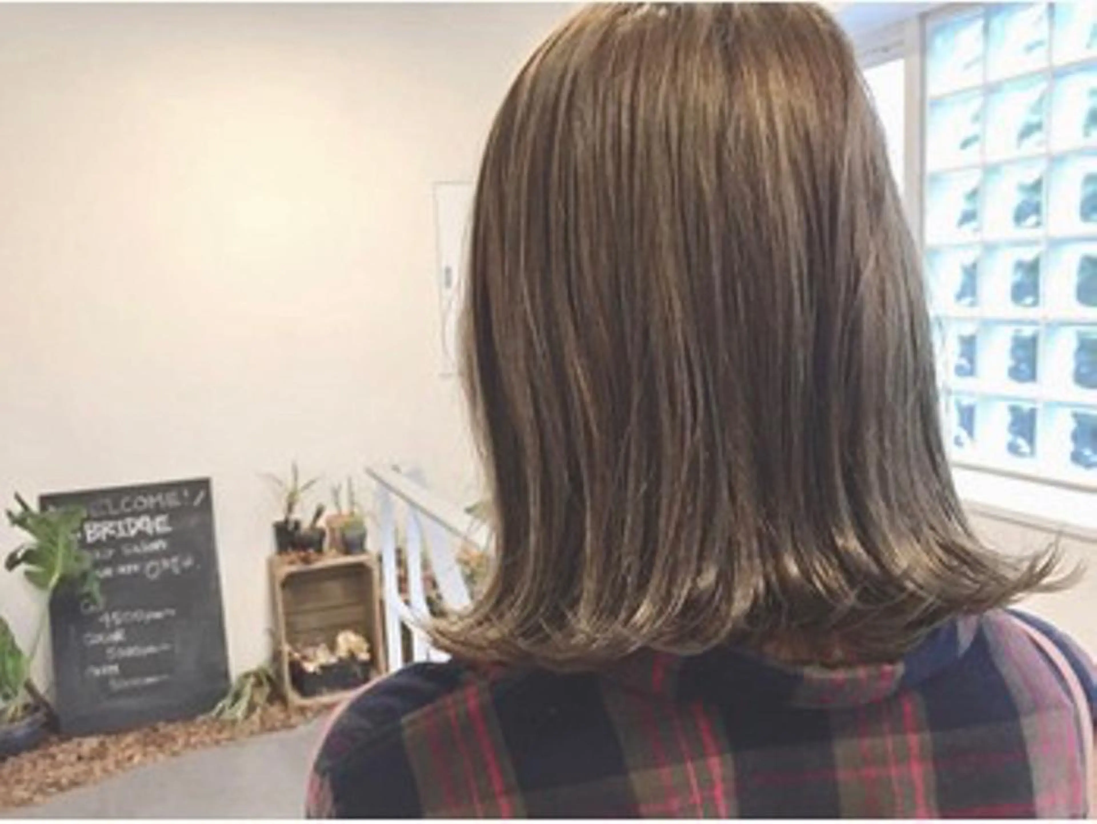 ミディアム the BRIDGE hair salonのヘアスタイル