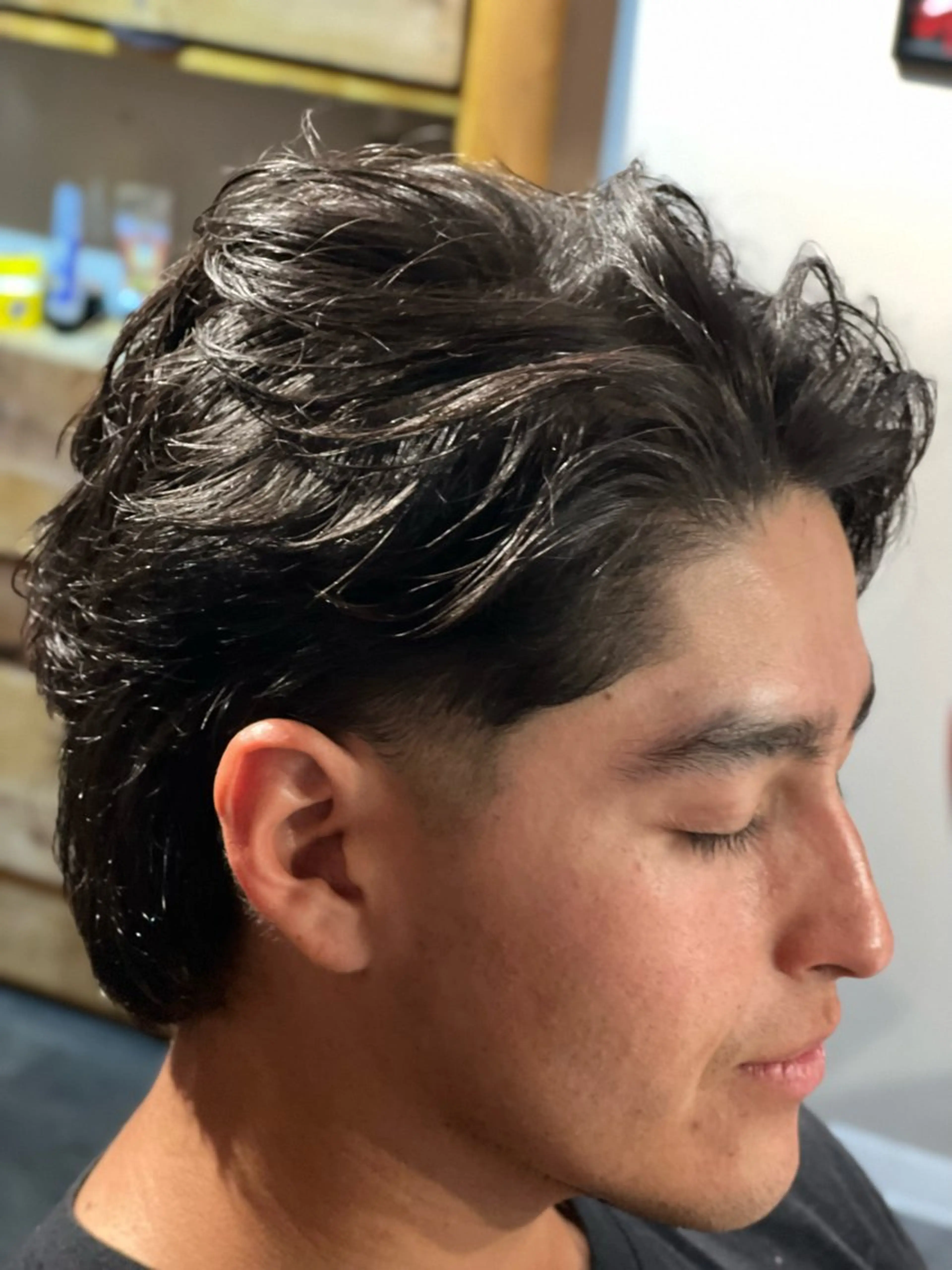 ミディアム 江口 沙良のヘアスタイル