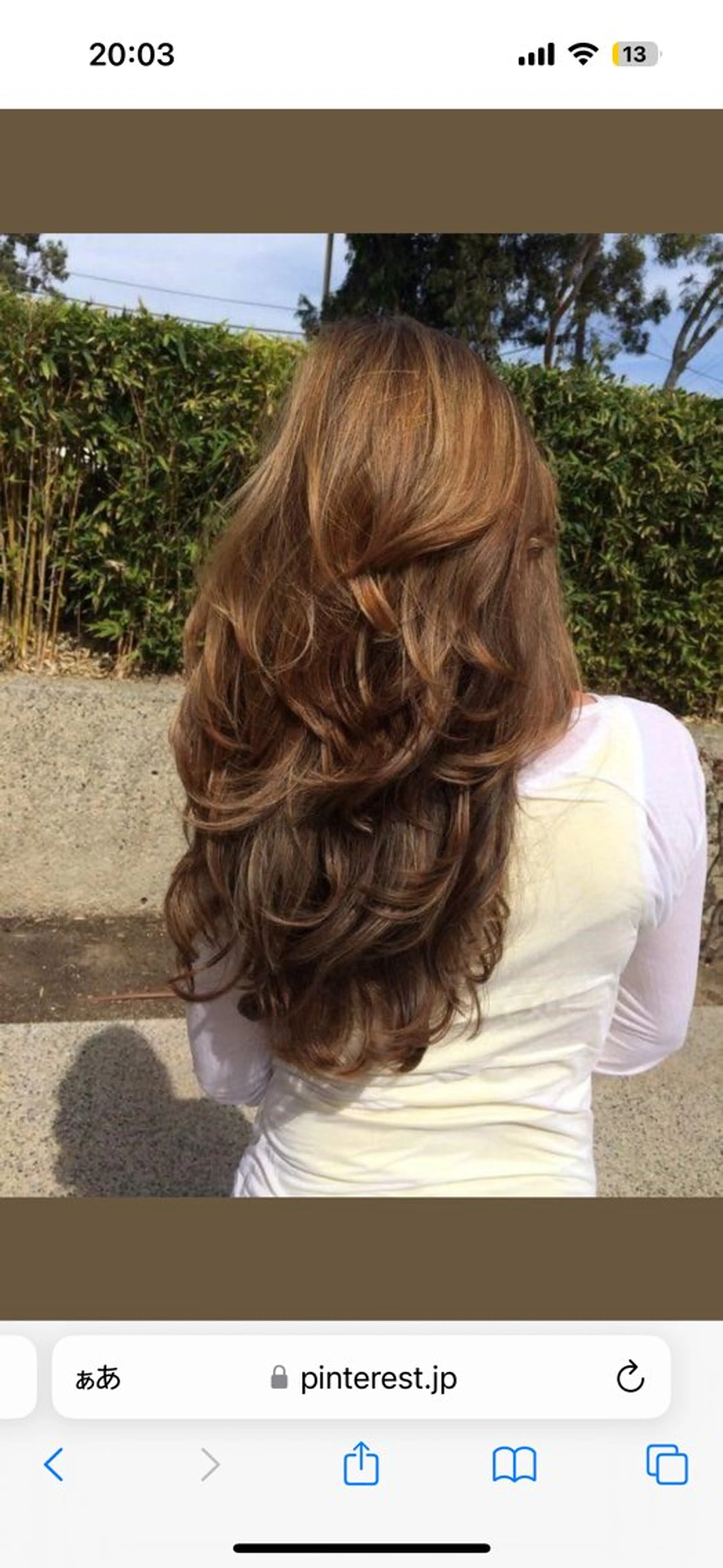 ロング カット つばた みゆ🦋のヘアスタイル