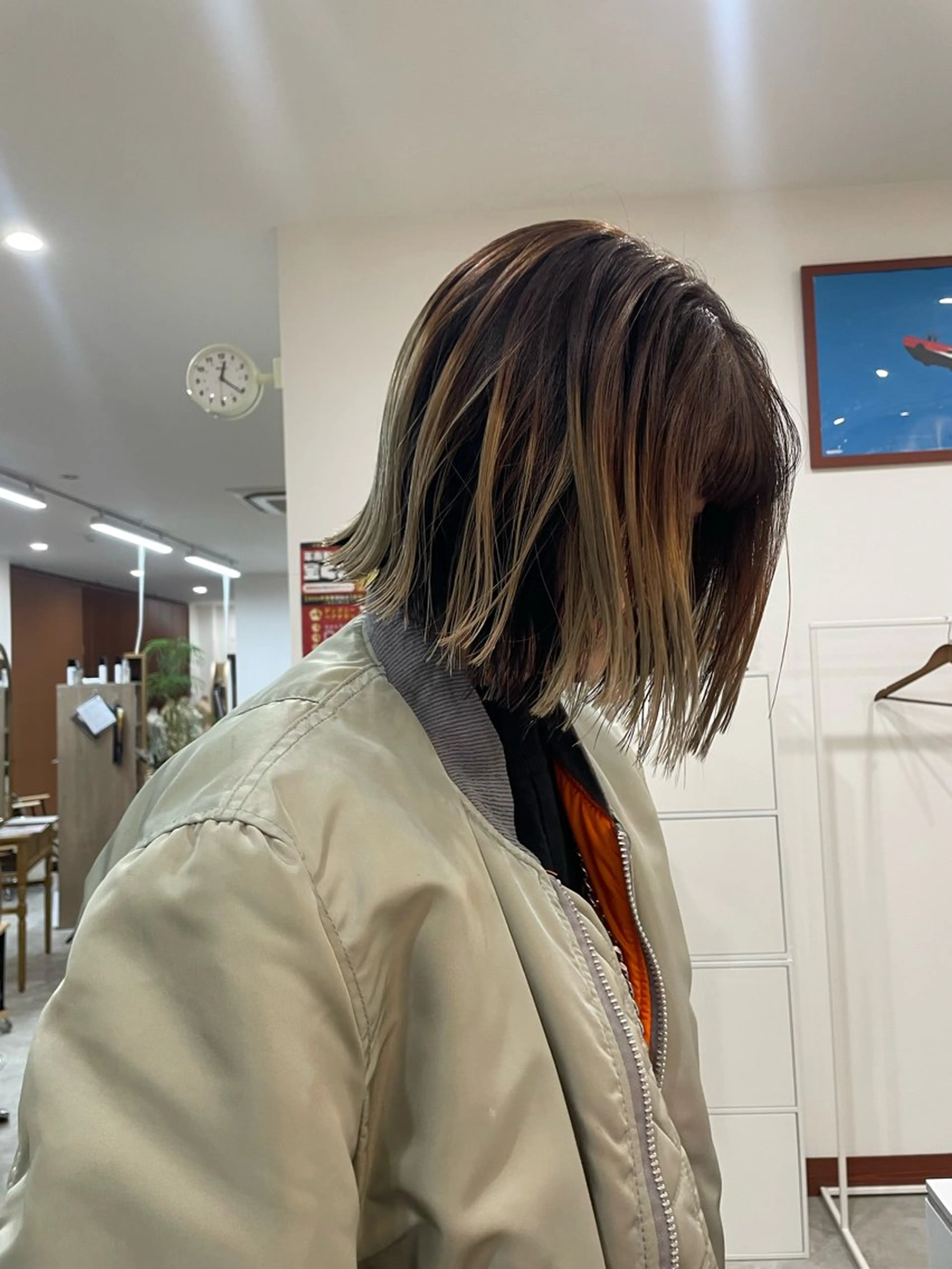 ショート ボブ 鈴木 七海のヘアスタイル