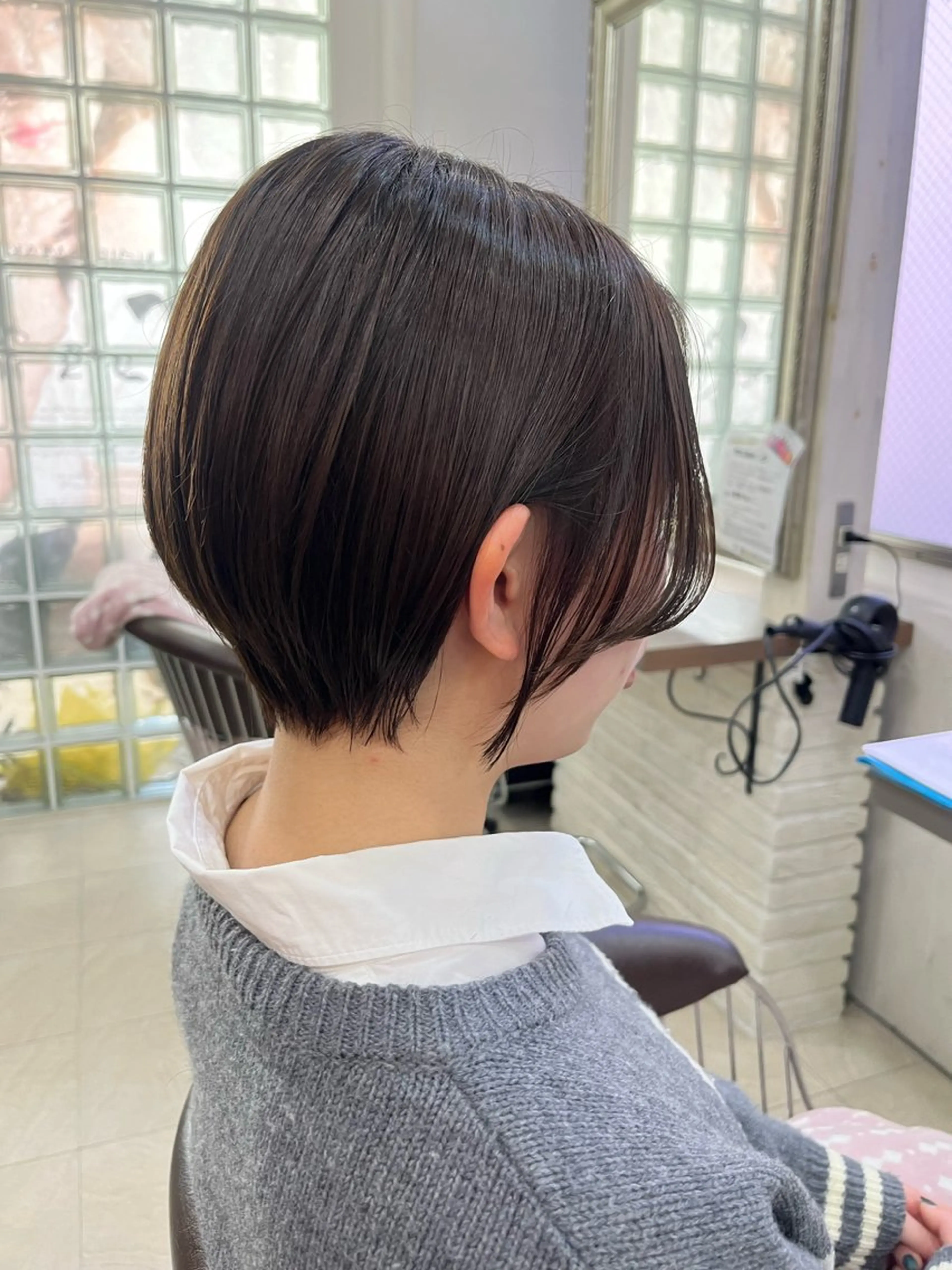 ショート ショートボブ ボブ ショートヘア 兒玉/暖色系🌹✨ 髪質改善🫧のヘアスタイル