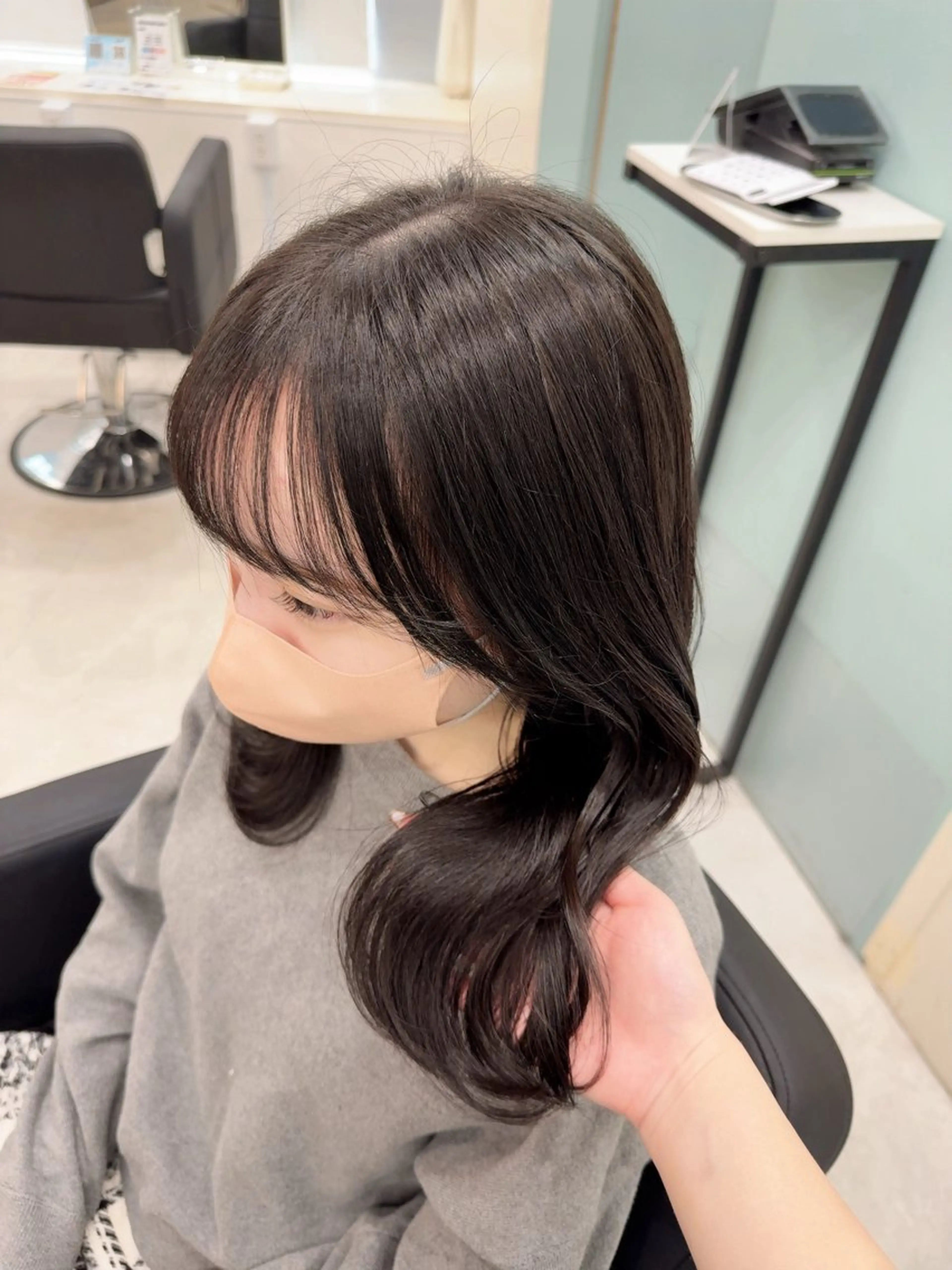 セミロング MAHO/透明感カラ ー/髪質改善🍒のヘアスタイル