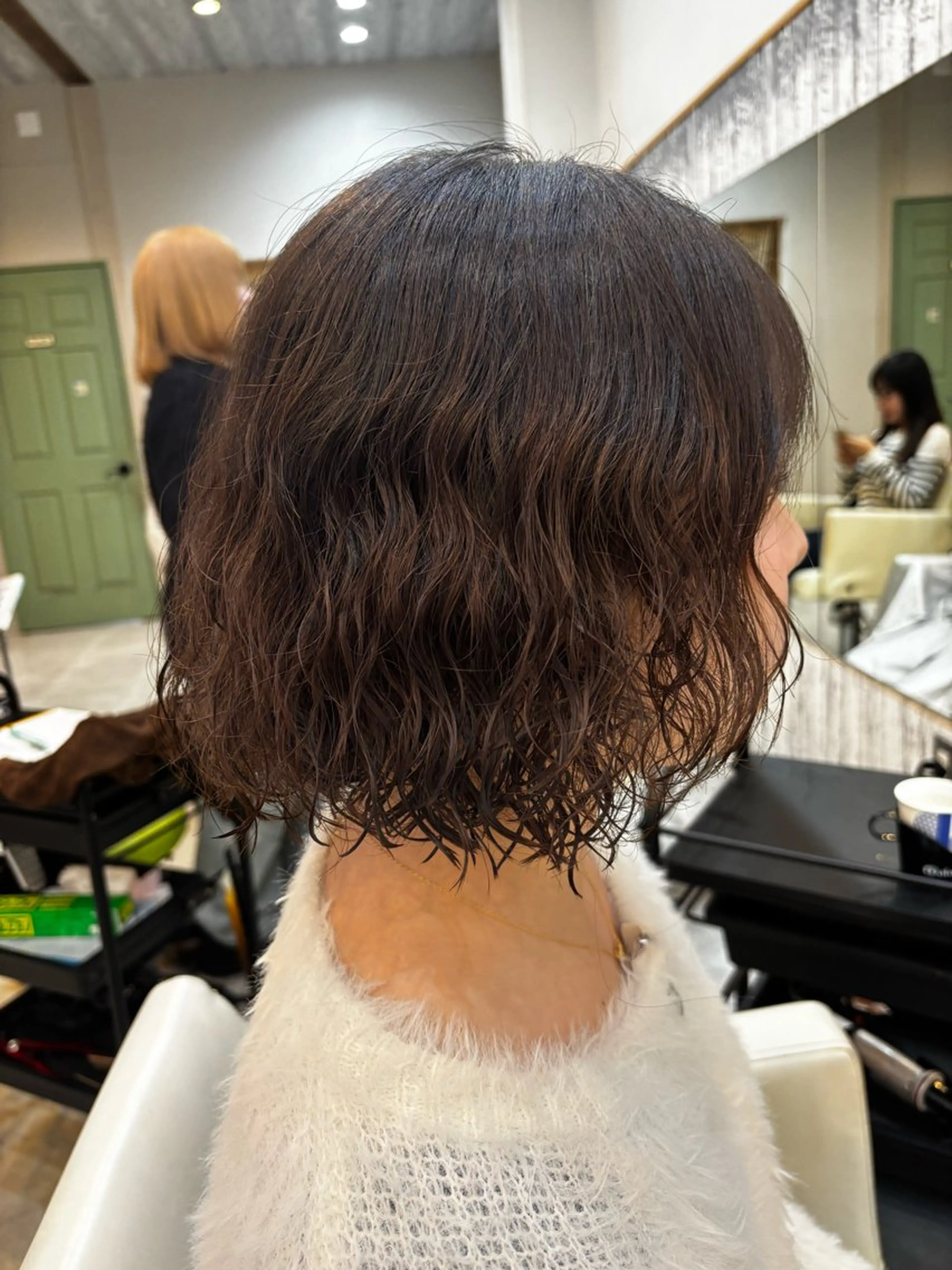 ショート パーマ ボブ カット パーマ あすか/ 松本/モデル募集中のヘアスタイル