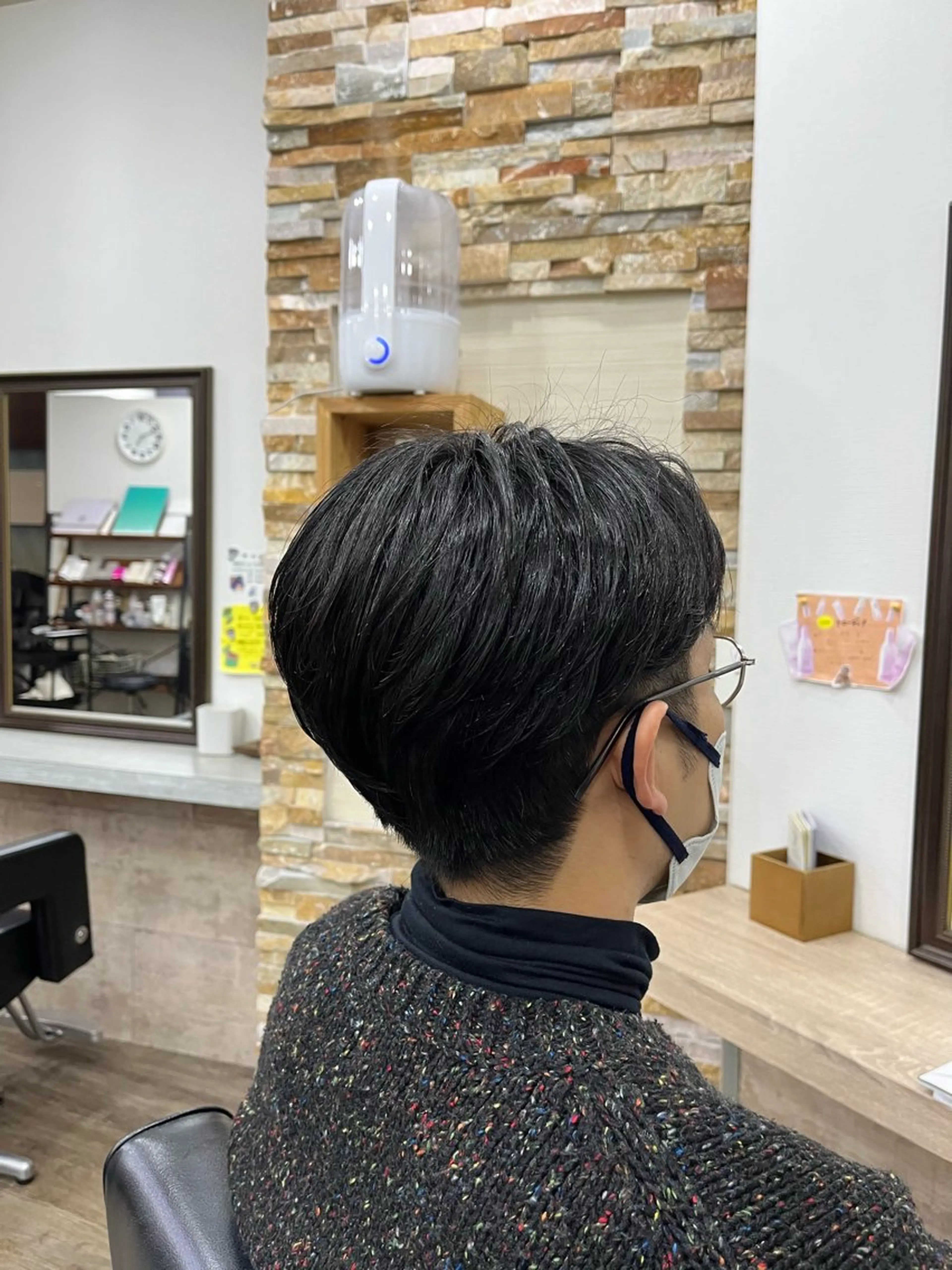 ショート 薮内 香保里のヘアスタイル