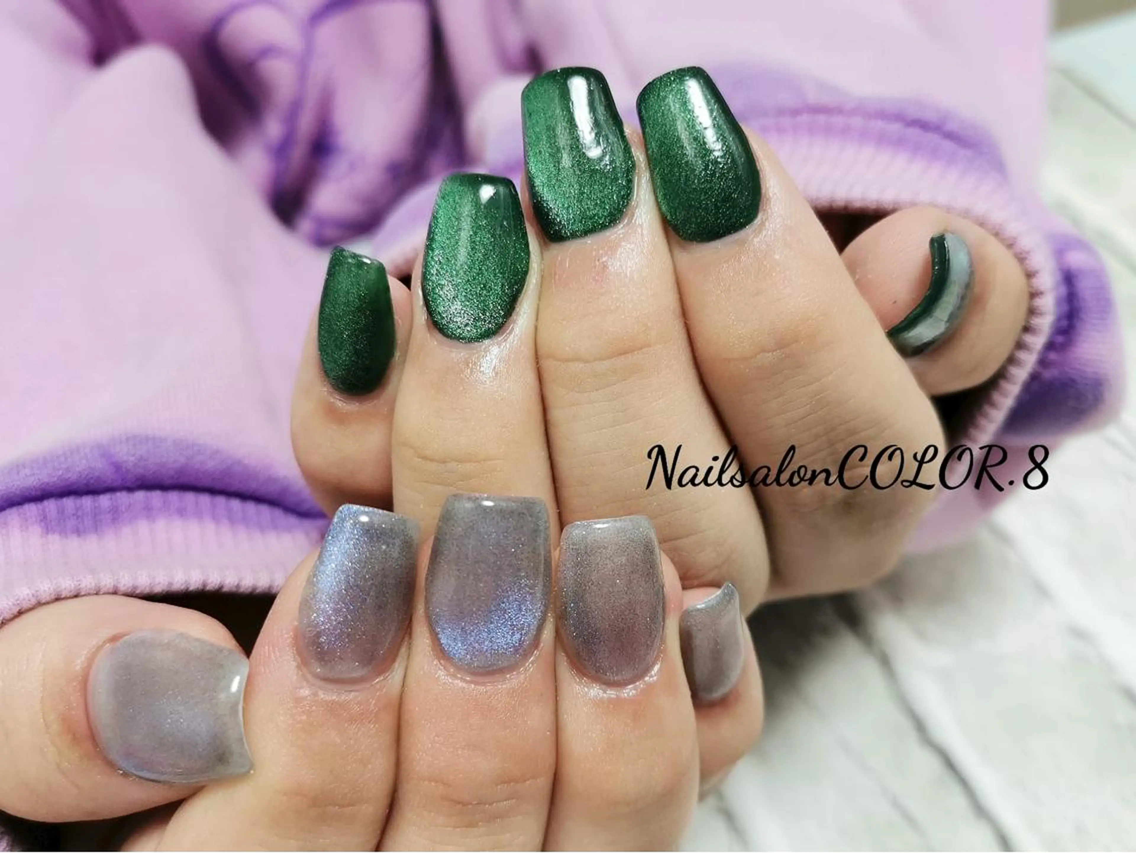 メンズ ネイル ネイルサロンカラーエイト所属・color.8 AYAのネイルデザイン