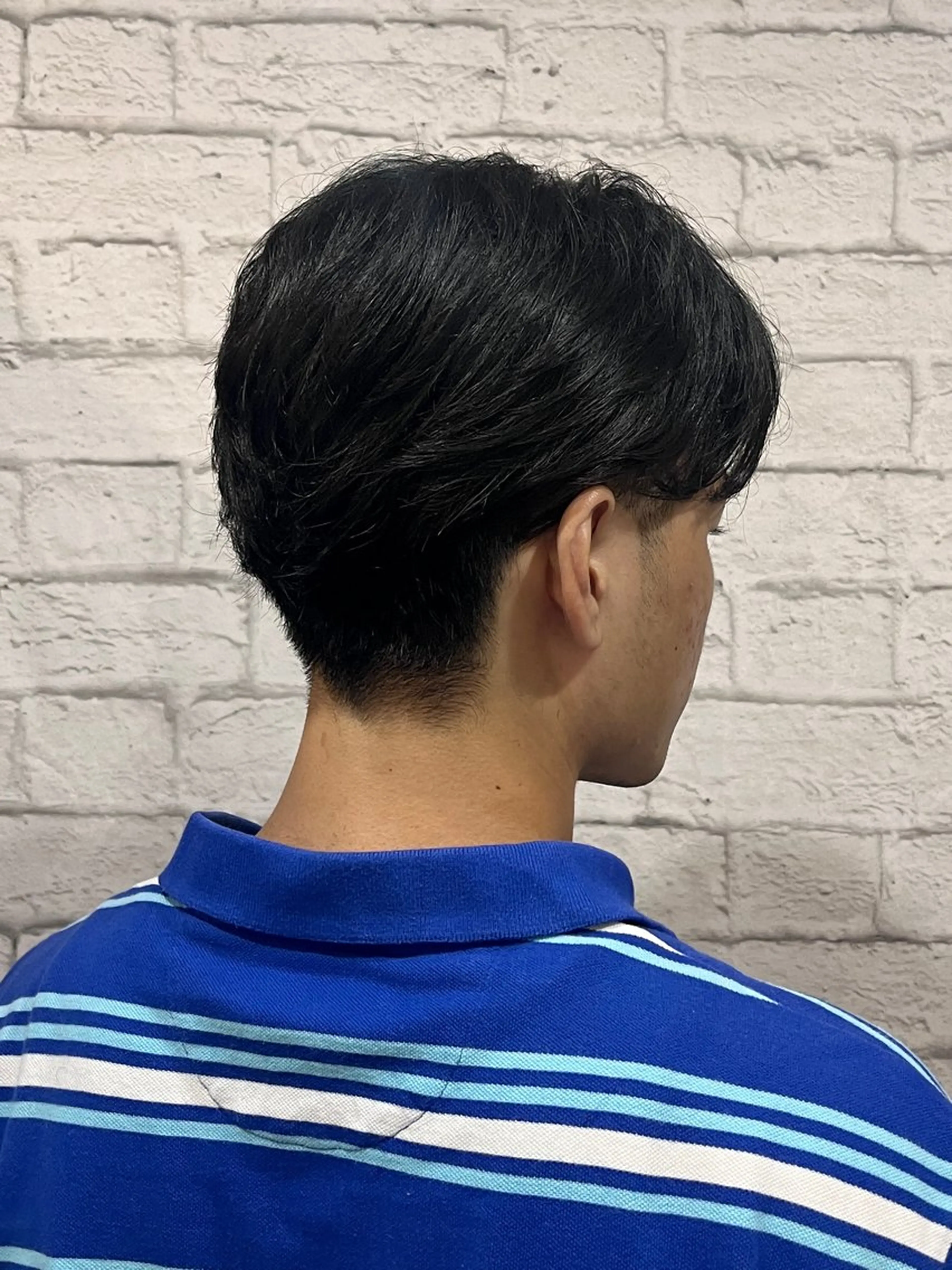 ミディアム メンズ 無料メンズカット❗️ 佐藤光のヘアスタイル