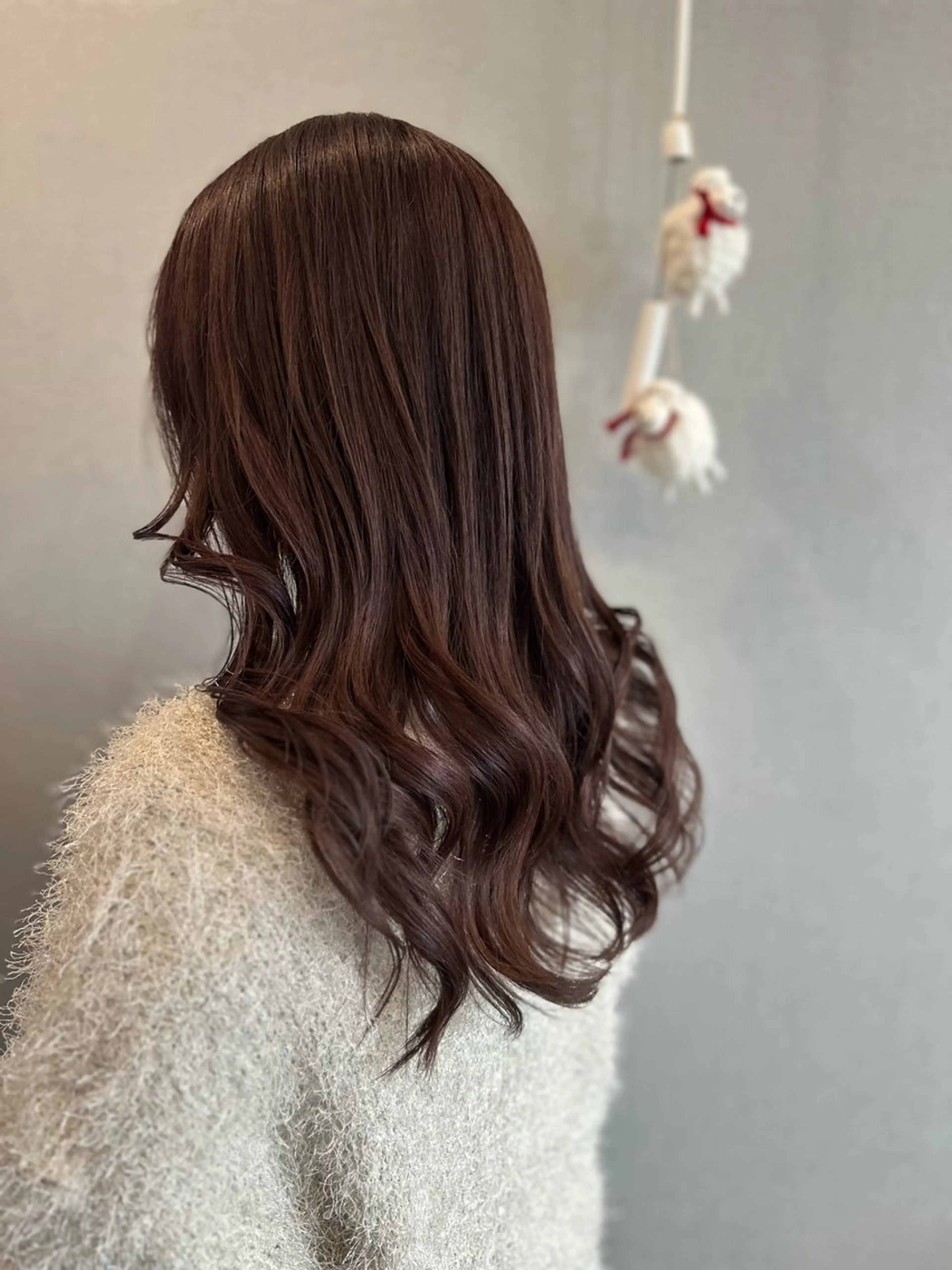 ロング カラー K Harukaのヘアスタイル