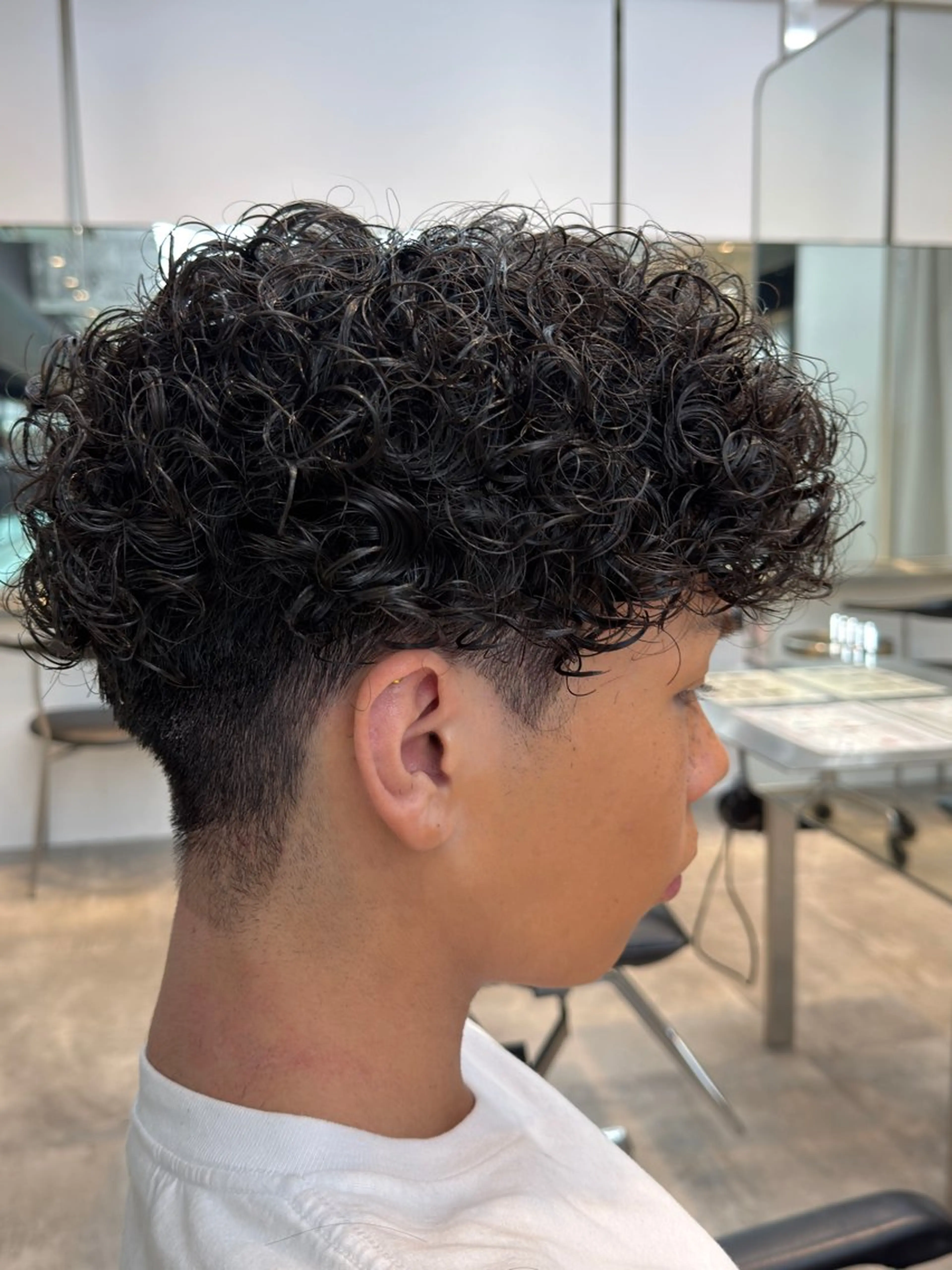ショート パーマ カット パーマ fifth 児玉達哉 当日予約🙆のヘアスタイル