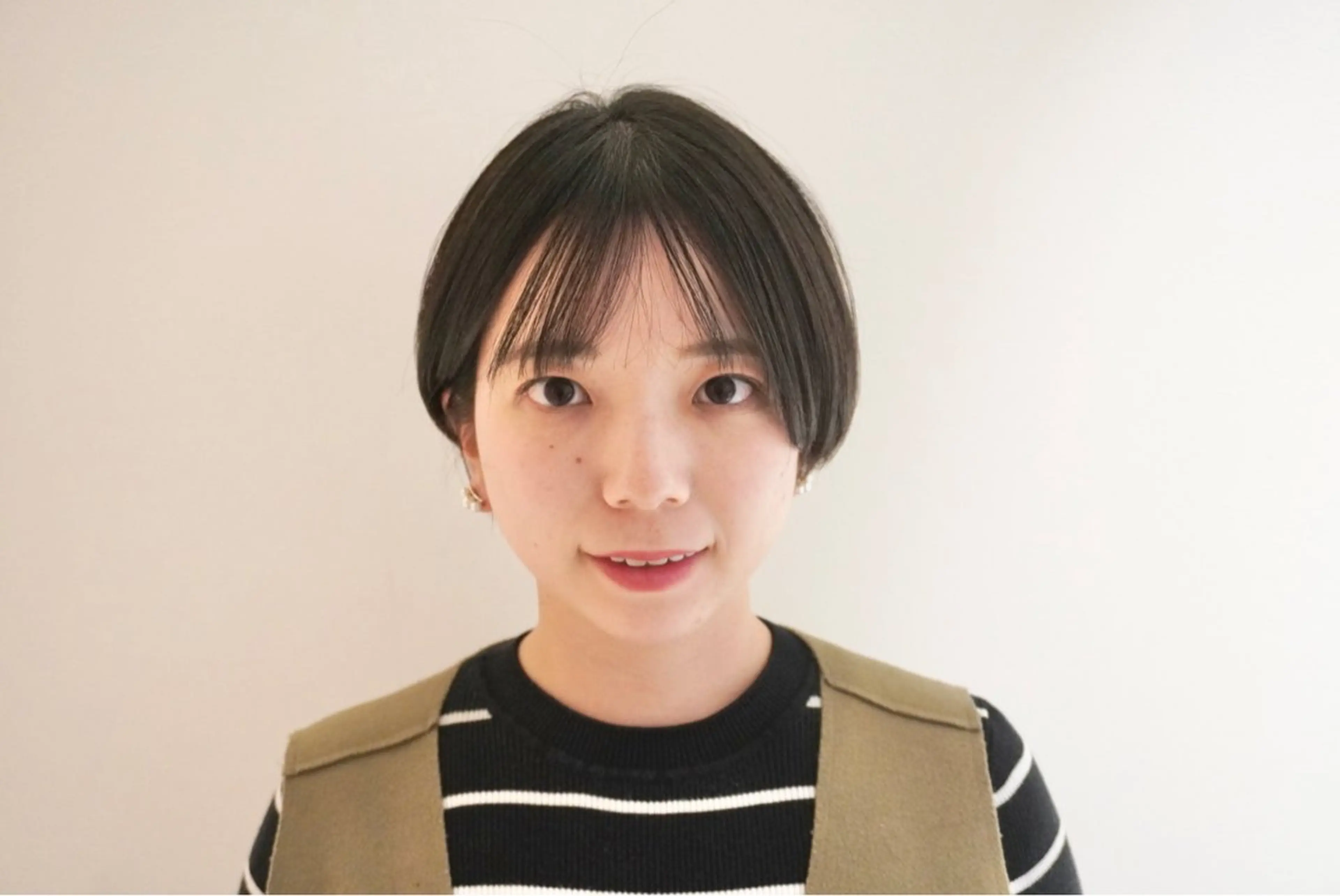 ショート ショートヘア 縮毛矯正 ミヤザキ ユタカのヘアスタイル