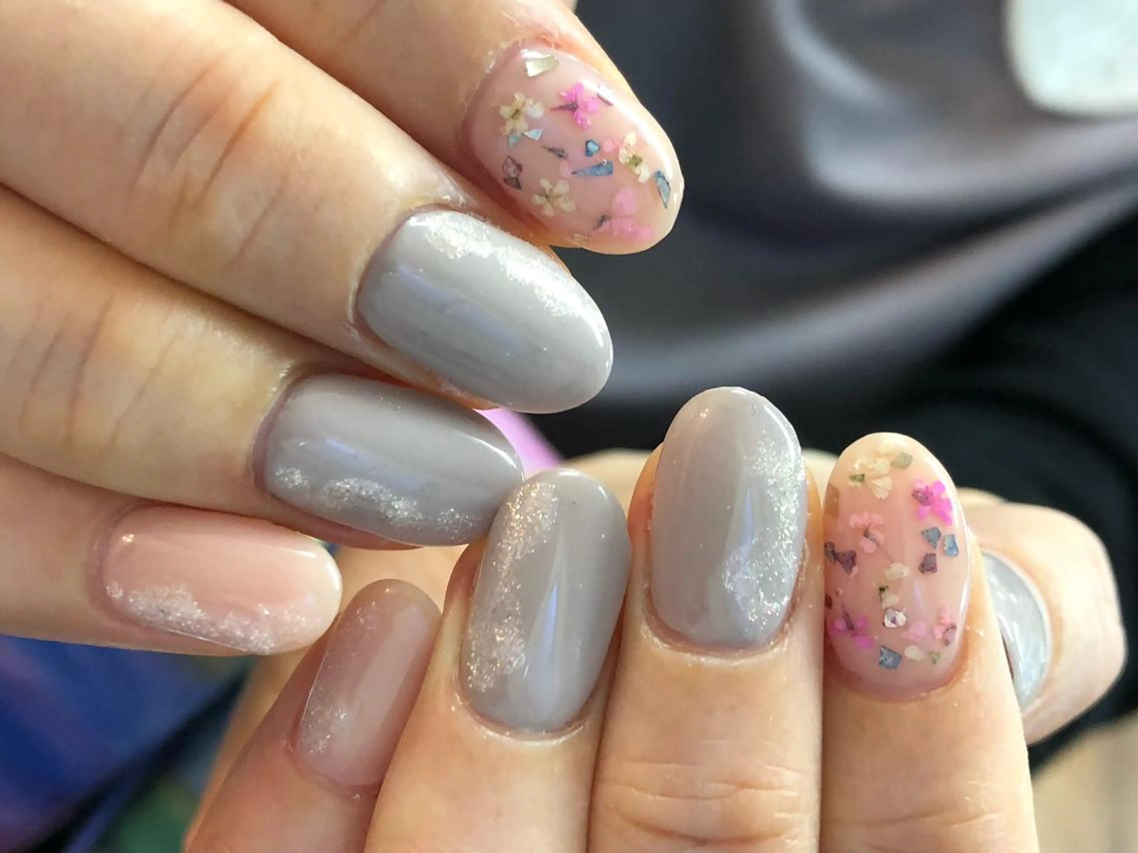 【オフ有り】シンプルアート4本💅持ち込みOK〈ハンドorフット〉の写真