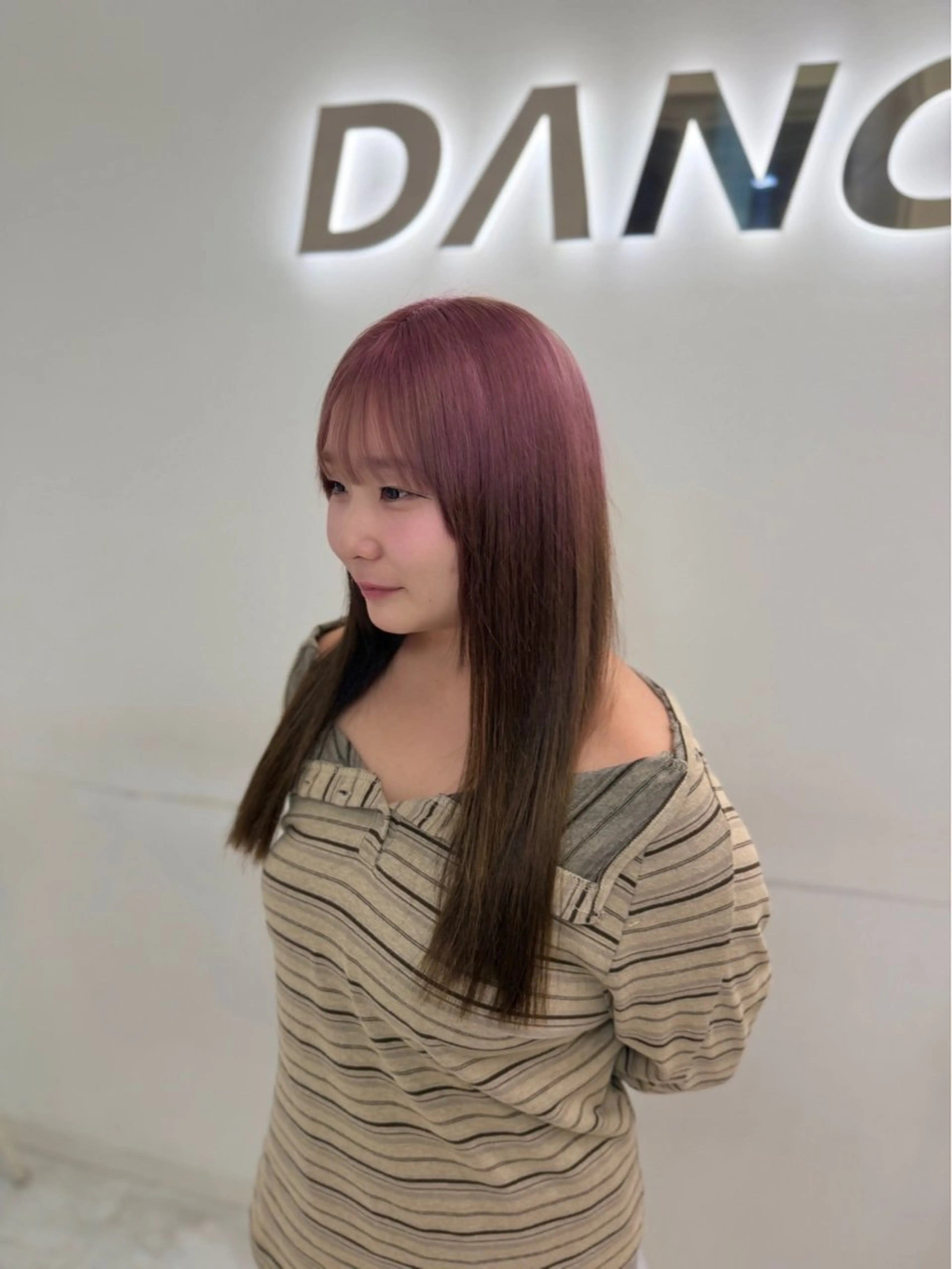 カラー ヘアカラー トリートメント 透明感ベージュ 🎀Anju/渋谷のヘアスタイル