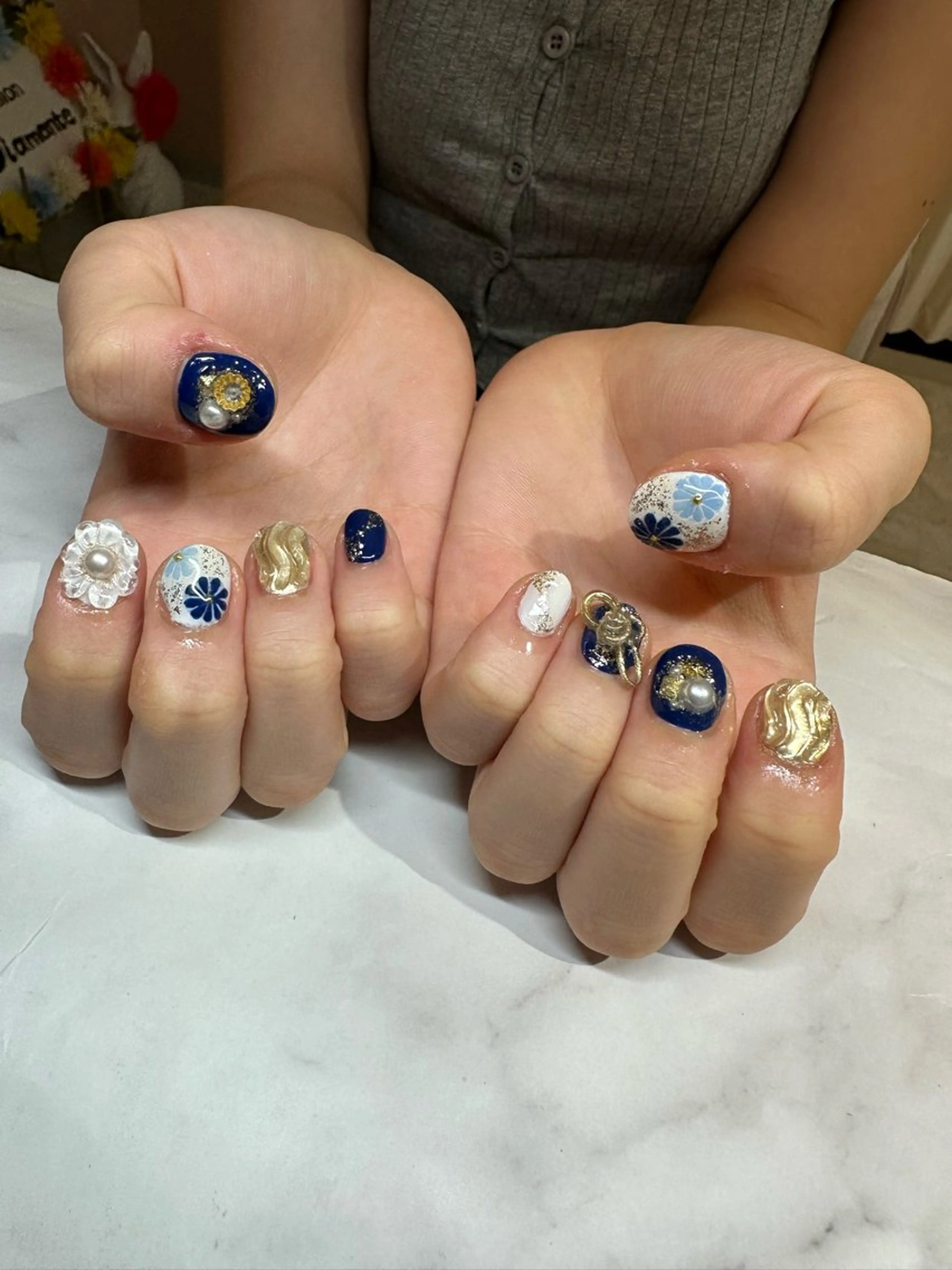 ネイル 成人式 ディアマンテ𓏸𓈒 フェイシャル/ネイルのエステ・リラクイメージ