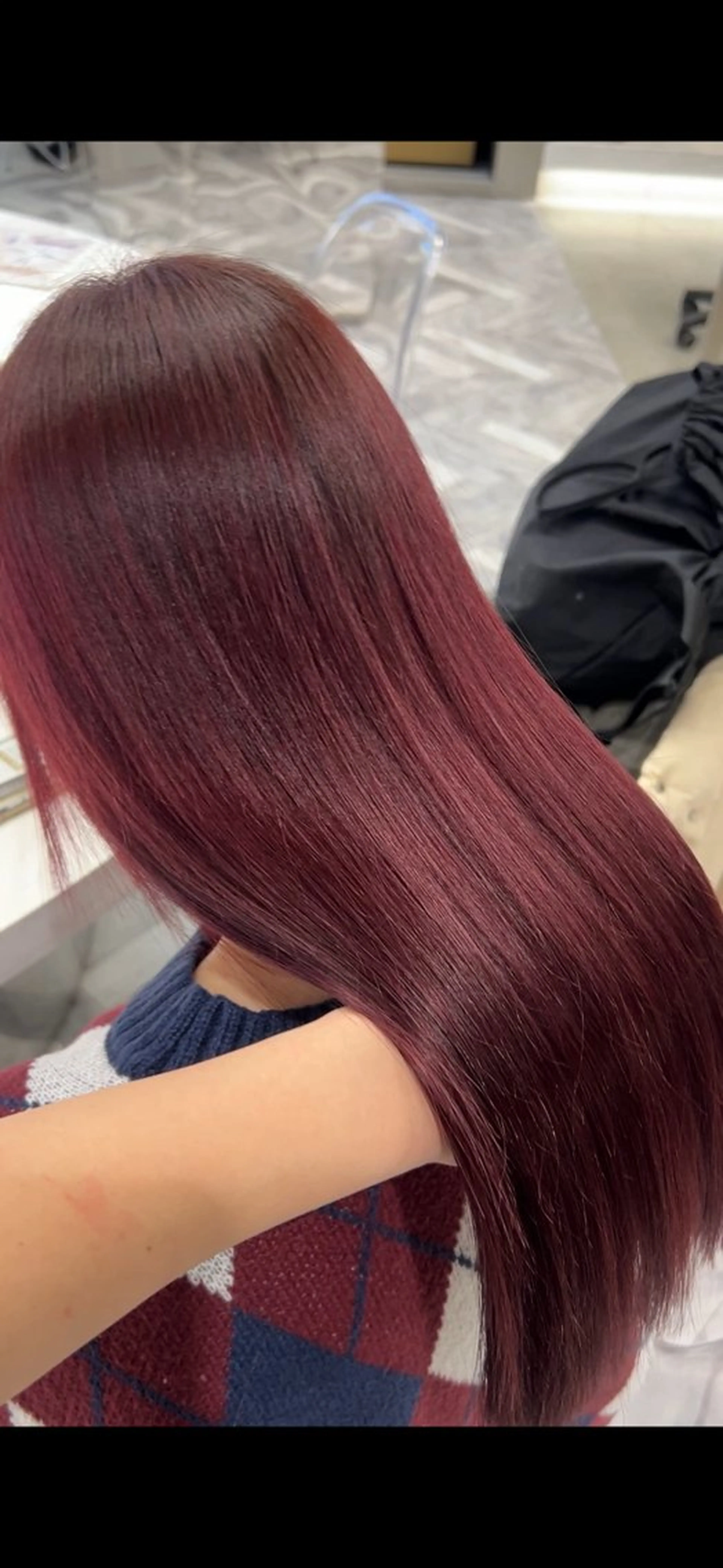 カラー ブリーチ ケアブリーチ デザインカラー ダブルカラー イヤリングカラー 酸性ストレート /ハイトーン/つばさのヘアスタイル