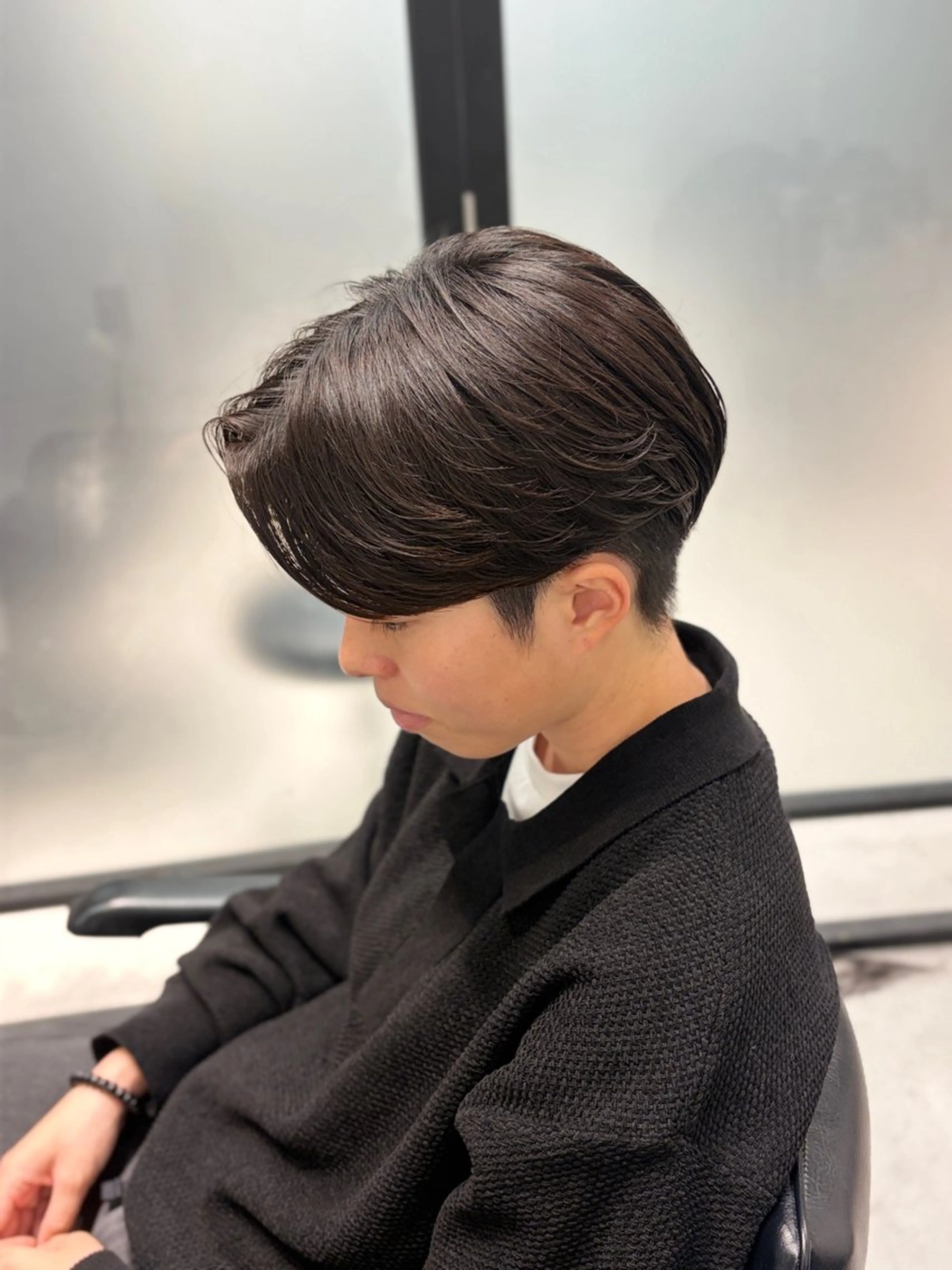 メンズ カット 縮毛矯正 ✅曲がる縮毛矯正・ メンズ縮毛/森隆之介のヘアスタイル