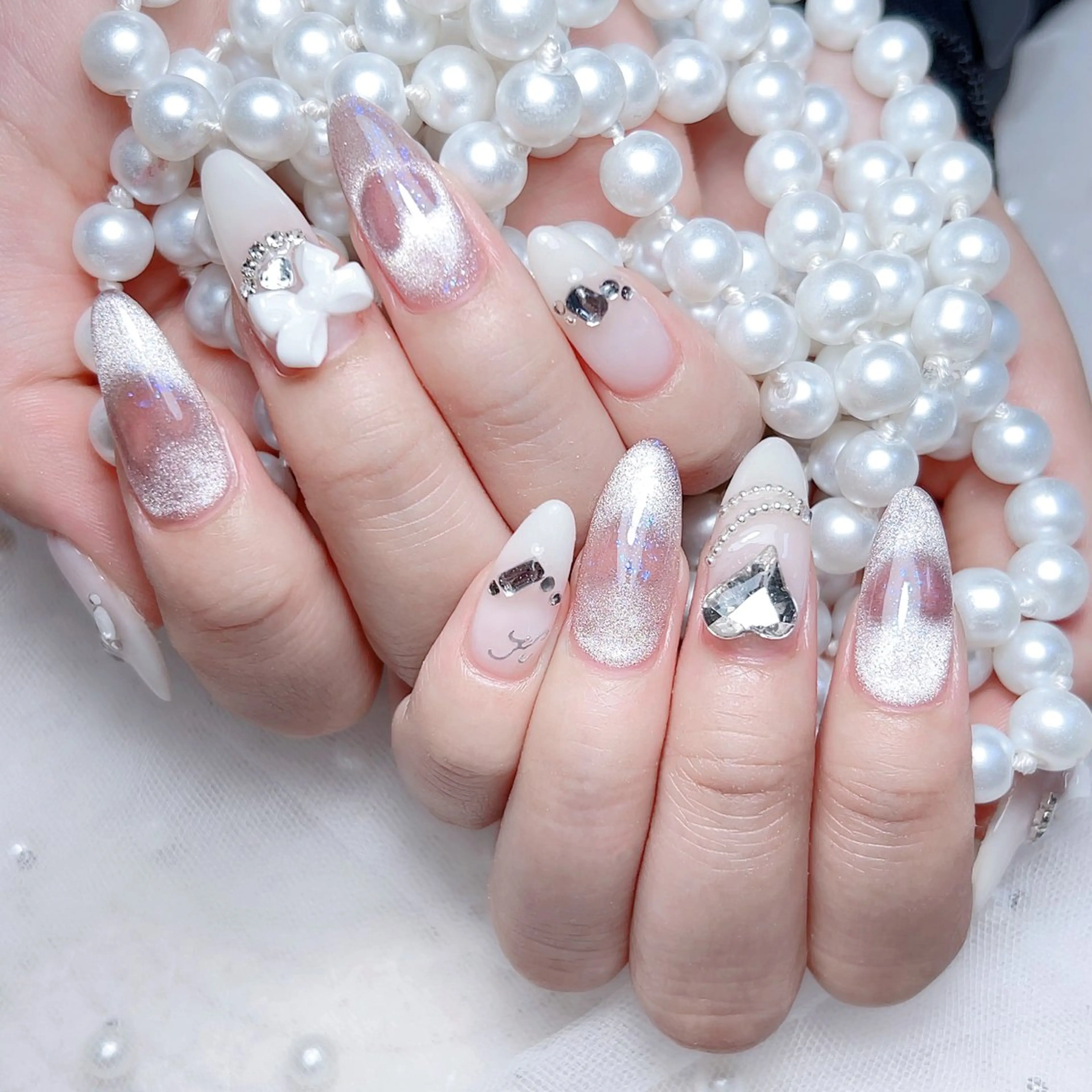 ネイル M🌷nail 長さだし専門店のネイルデザイン