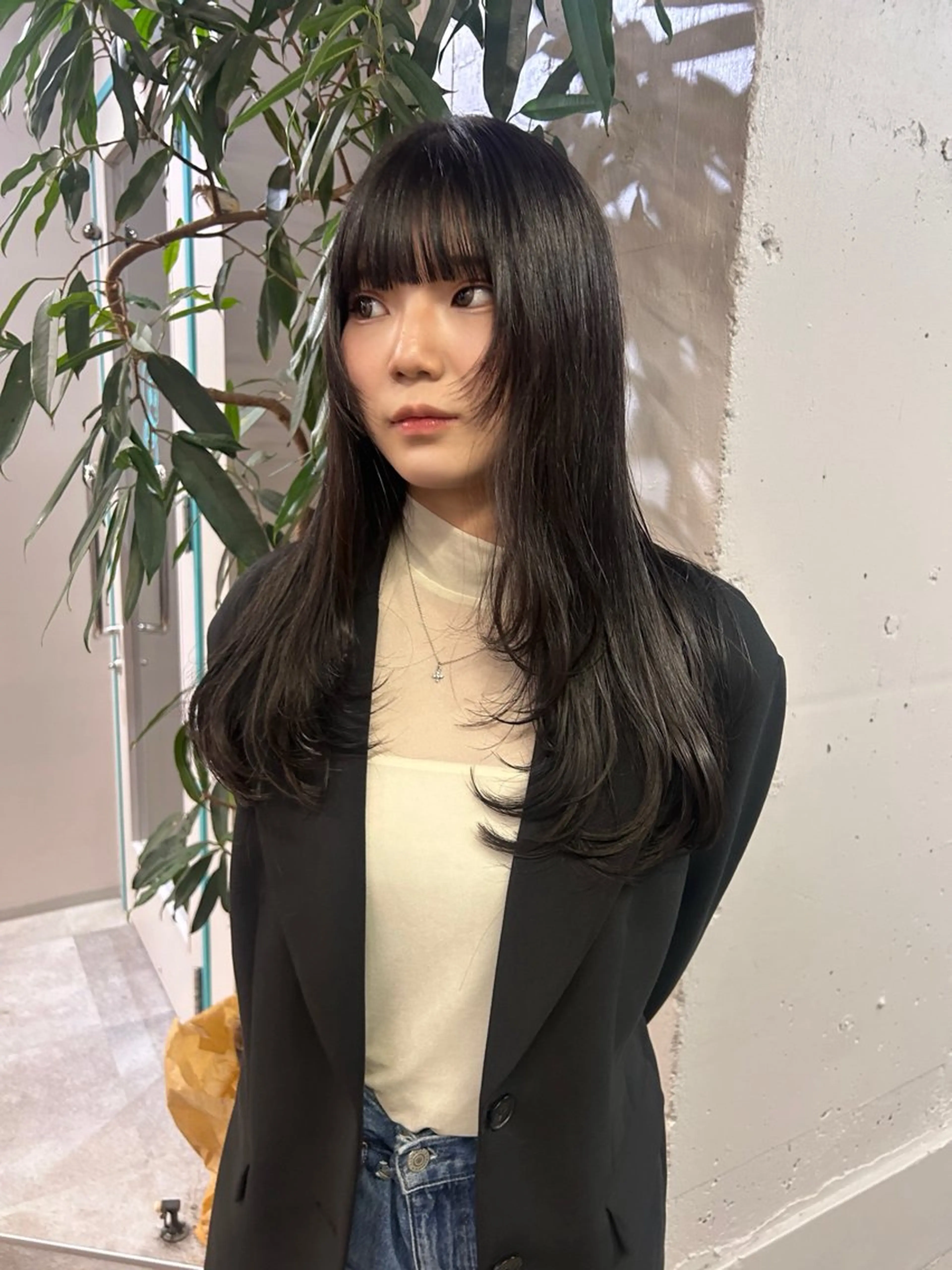 ロング モデル募集中🥚福岡 kii anju🐄のヘアスタイル