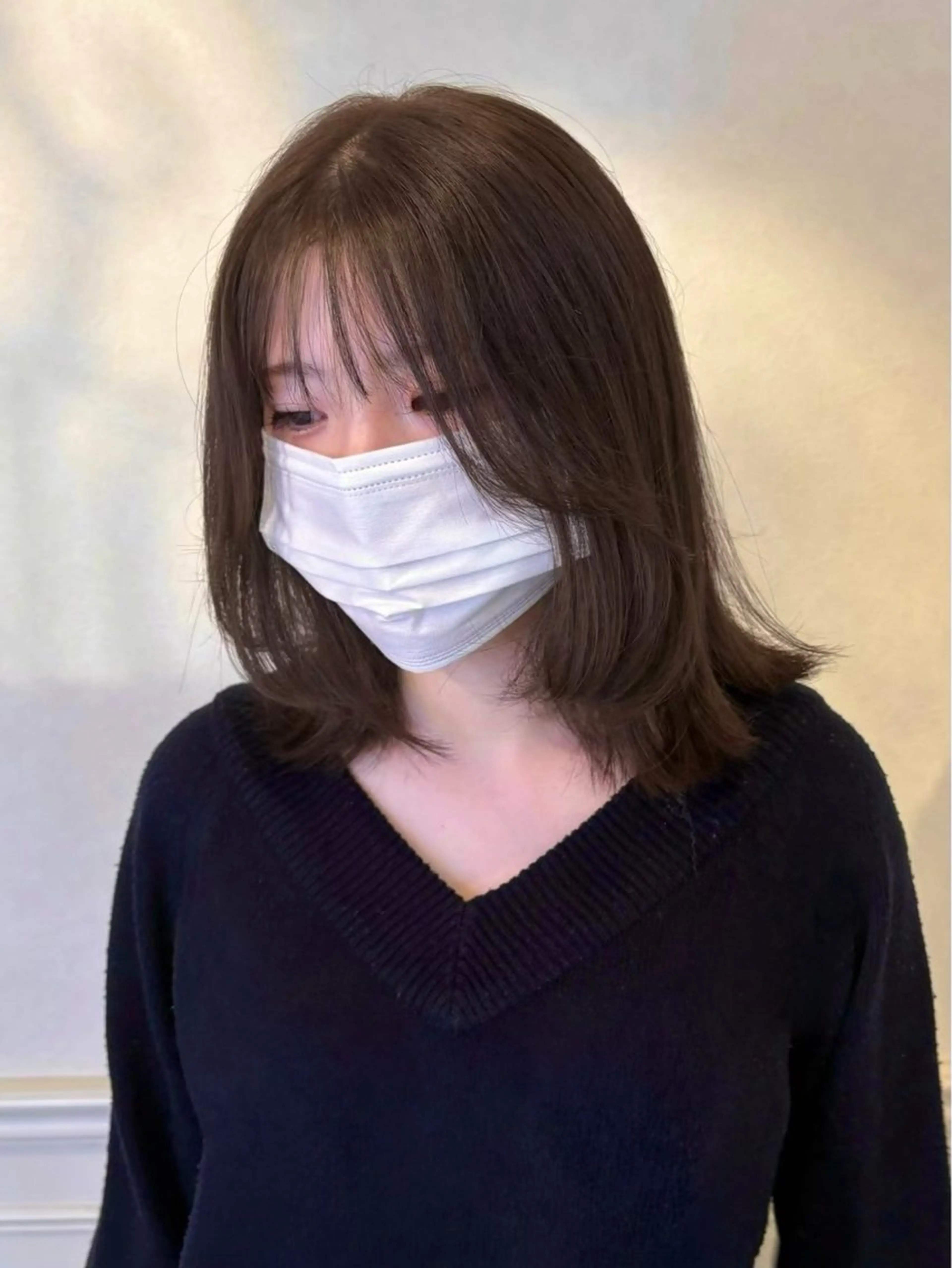 ミディアム 透明感カラー / 岩崎 玲花のヘアスタイル