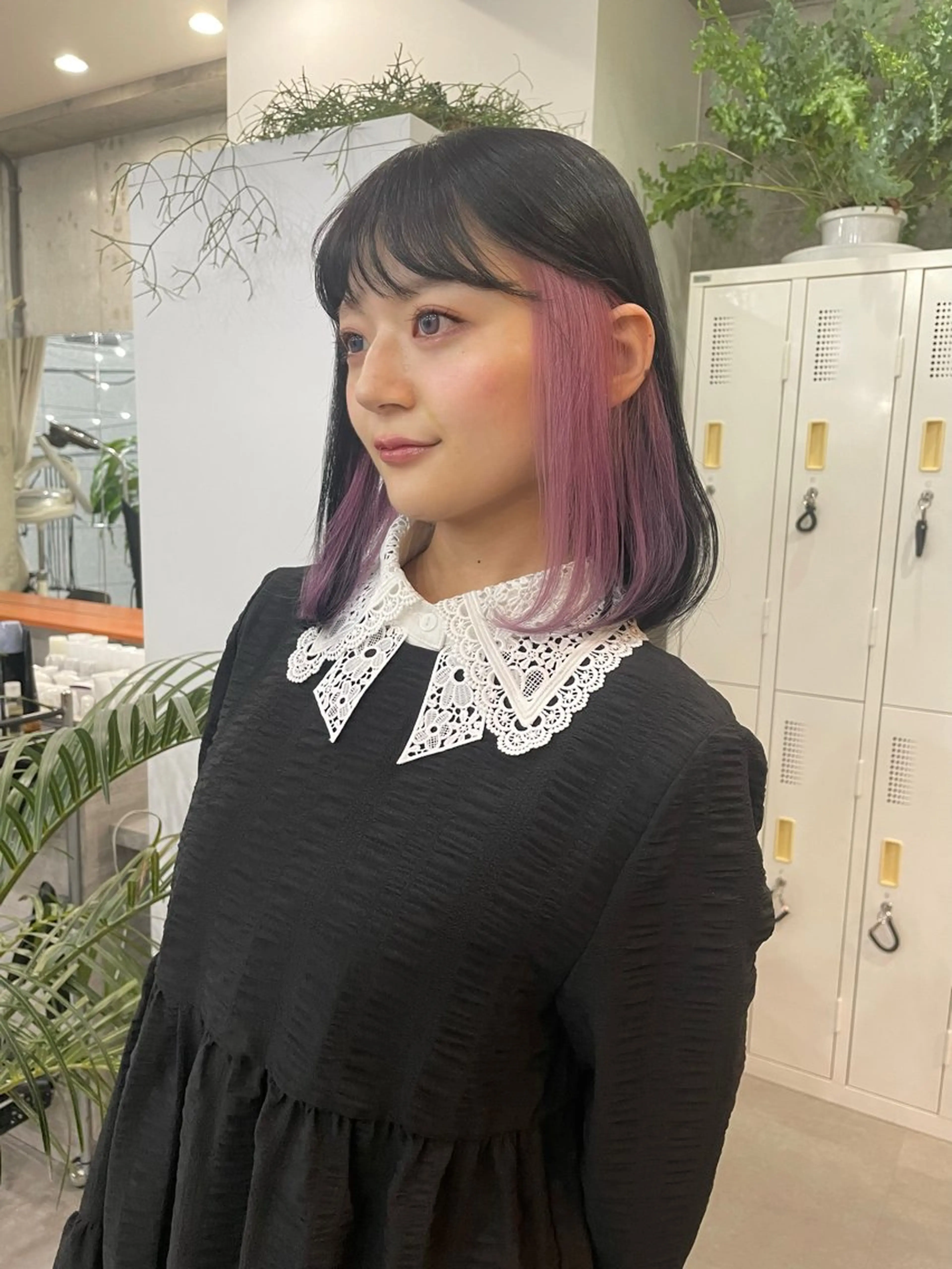 カット✂️アクセサリー感覚のお洒落なインナーカラー💎＋艶髪トリートメントの写真