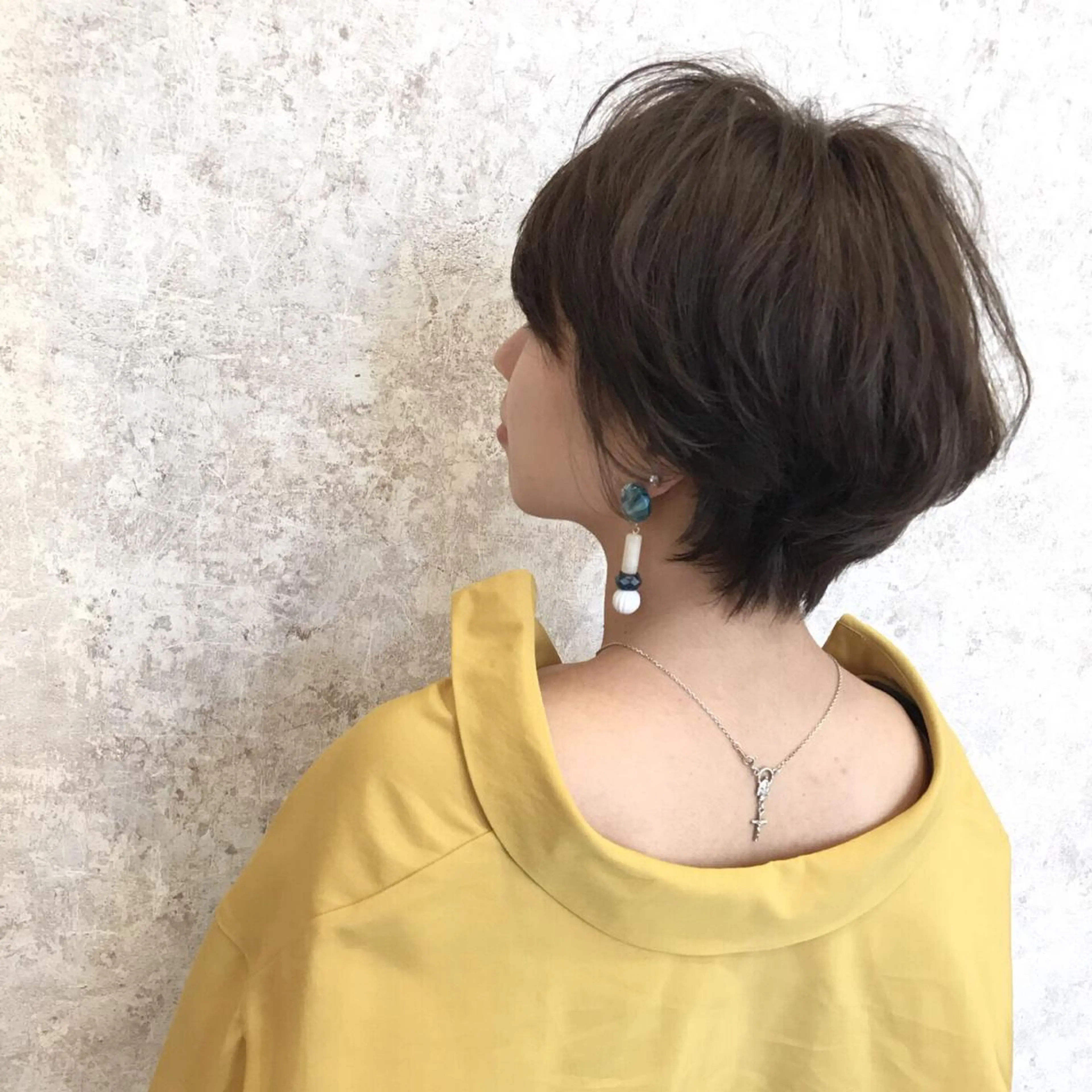 ショート カラー ショートヘア HARUNA/ミセス 大人ショートヘアのヘアスタイル