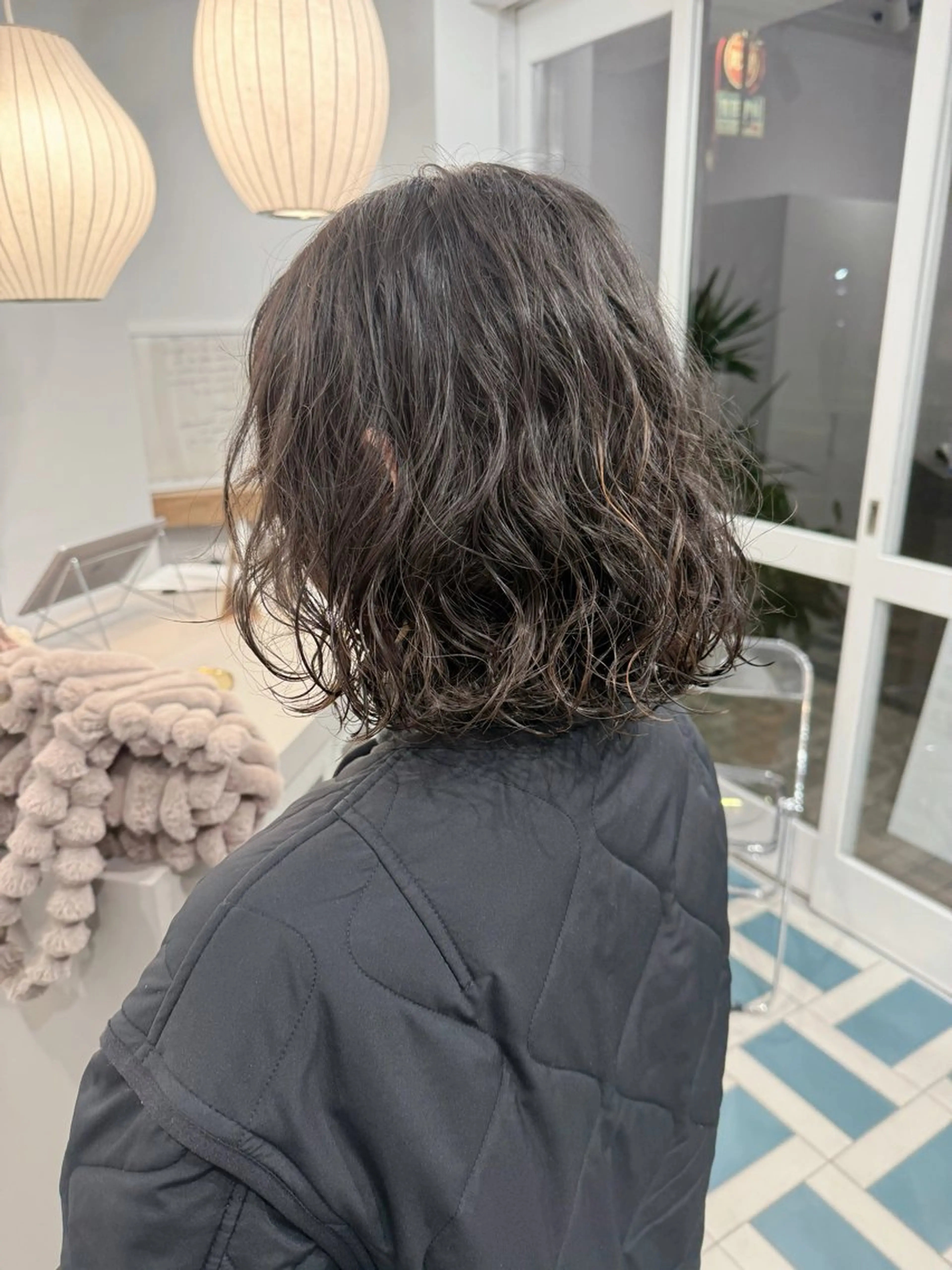 ミディアム ミディアムパーマ カット パーマ 🍏レイヤーカット/ 春日井🍏鵜飼元喜のヘアスタイル