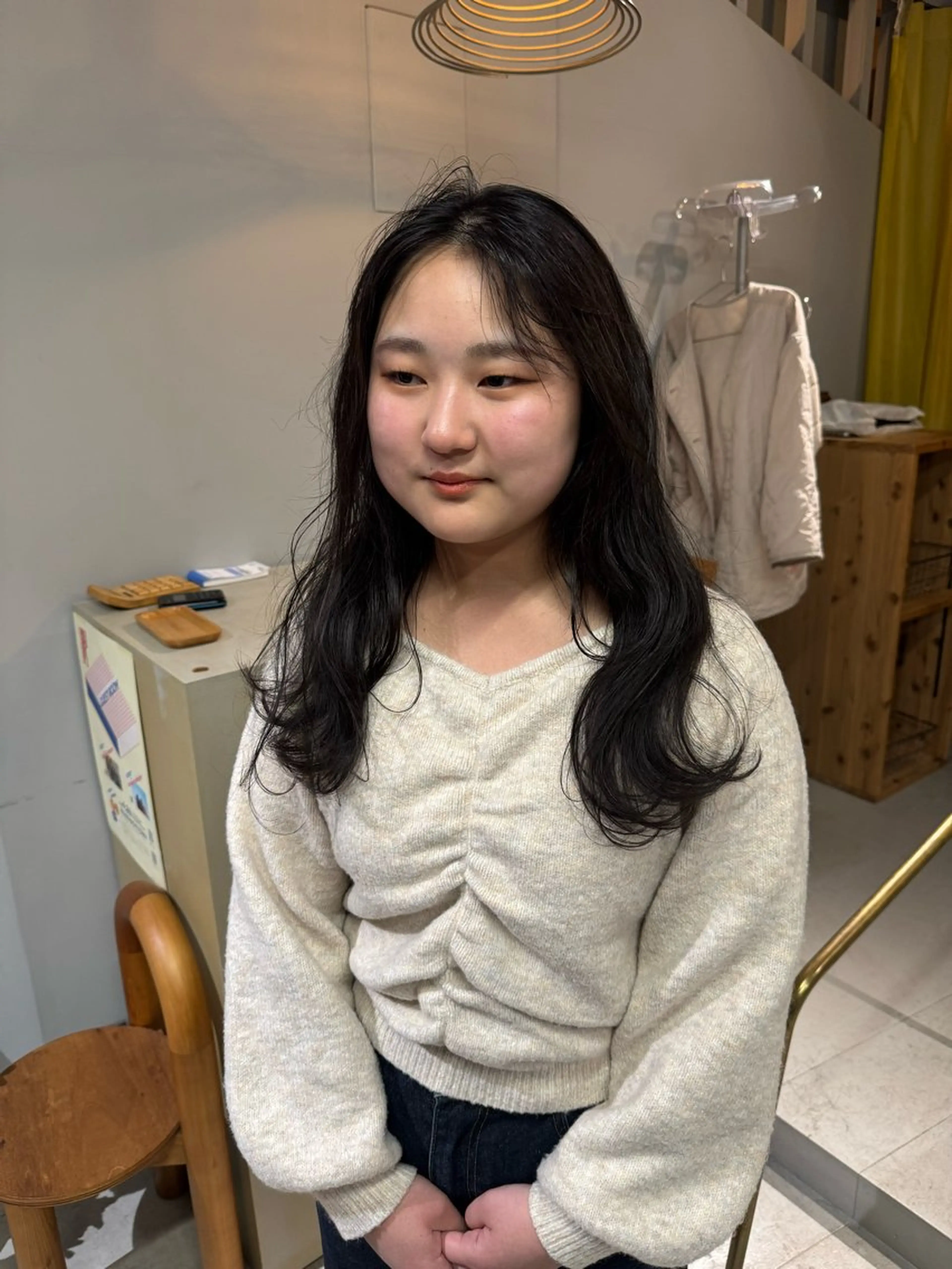 セミロング 金津 魁杜のヘアスタイル