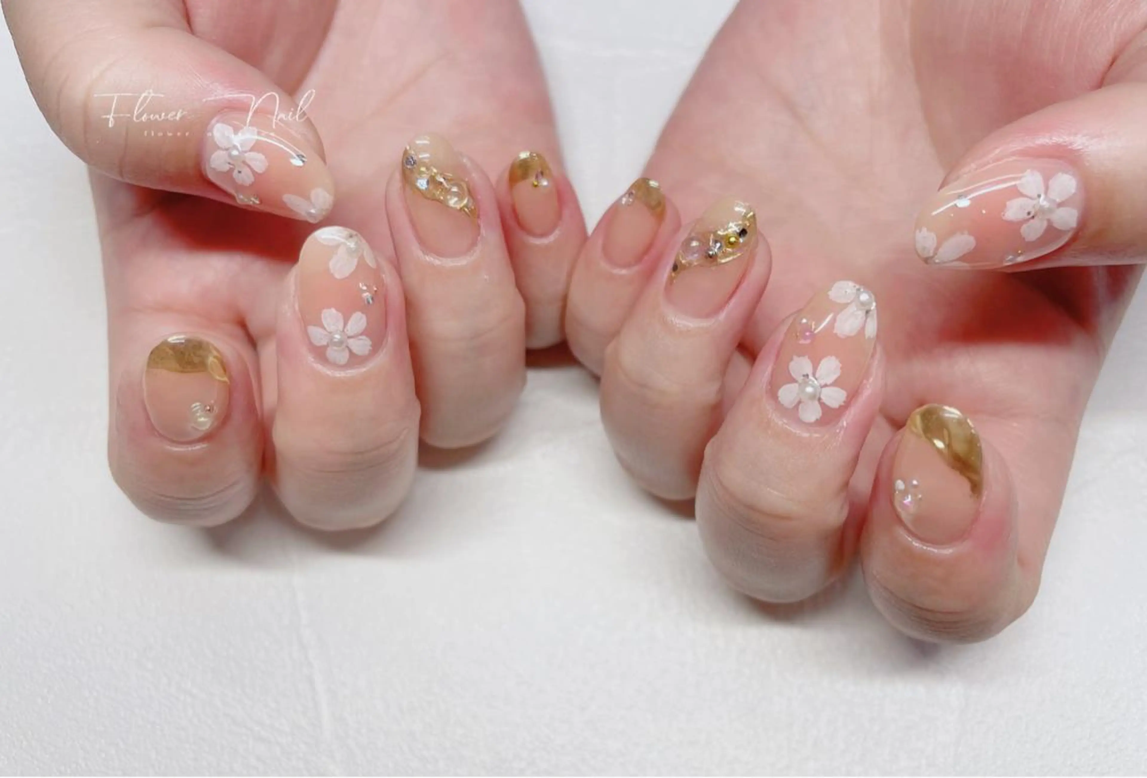 ネイル Flower nailのネイルデザイン