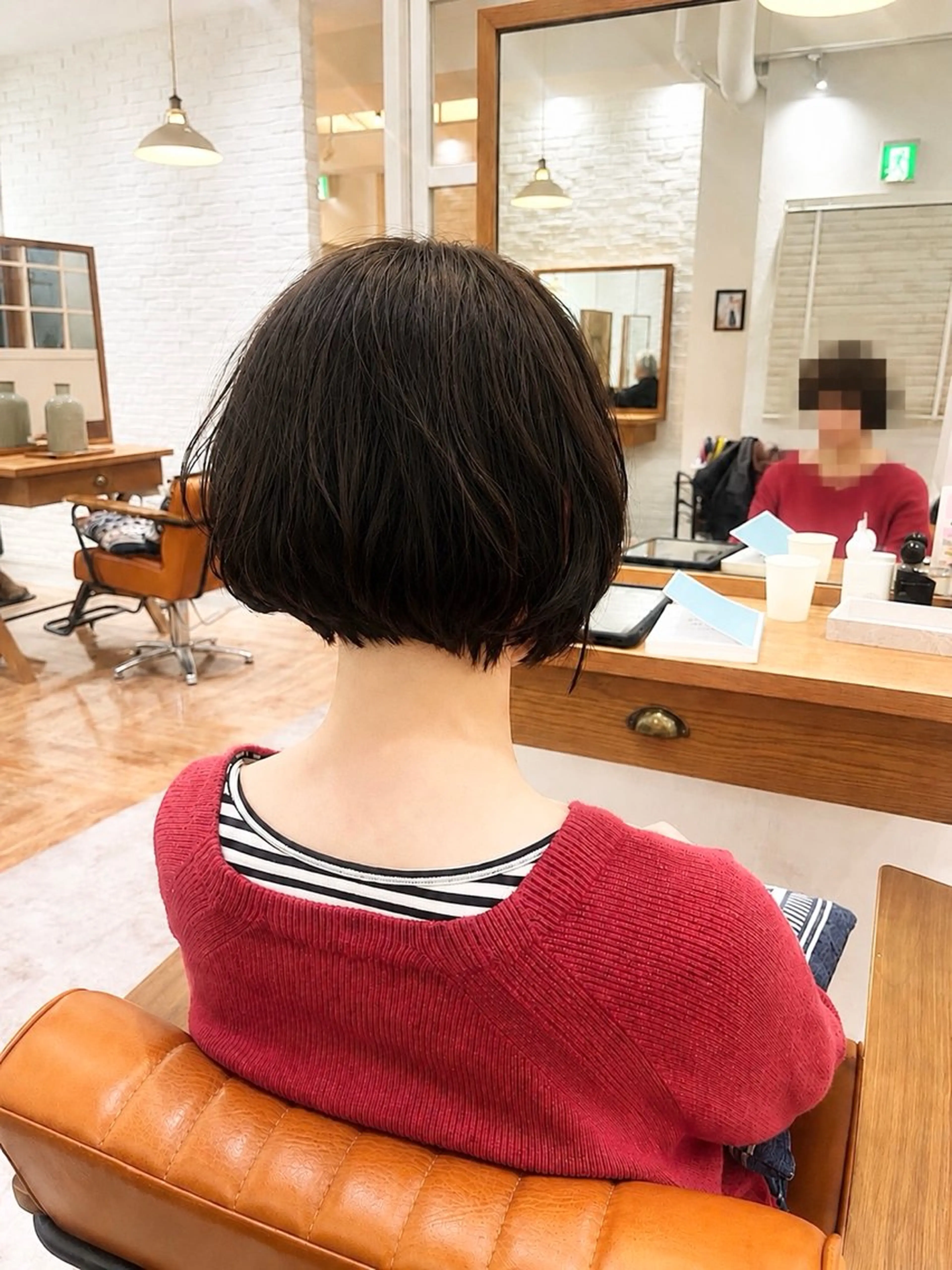 ショート カット トリートメント 松下 倫子のヘアスタイル