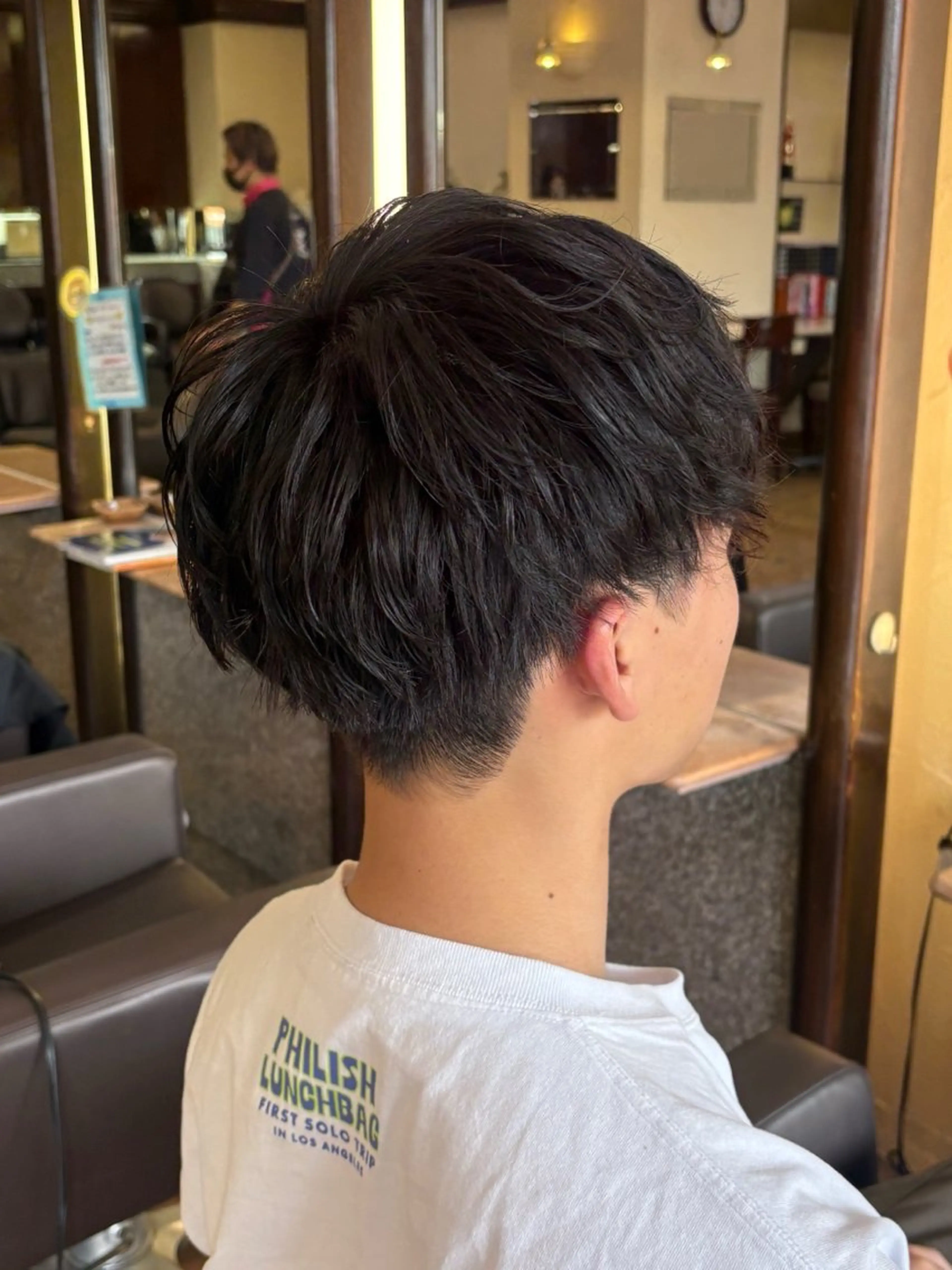 🌷新卒さんor社会人向け🌸メンズカット＋ナチュラルパーマ(sp.tr付)🪄の写真