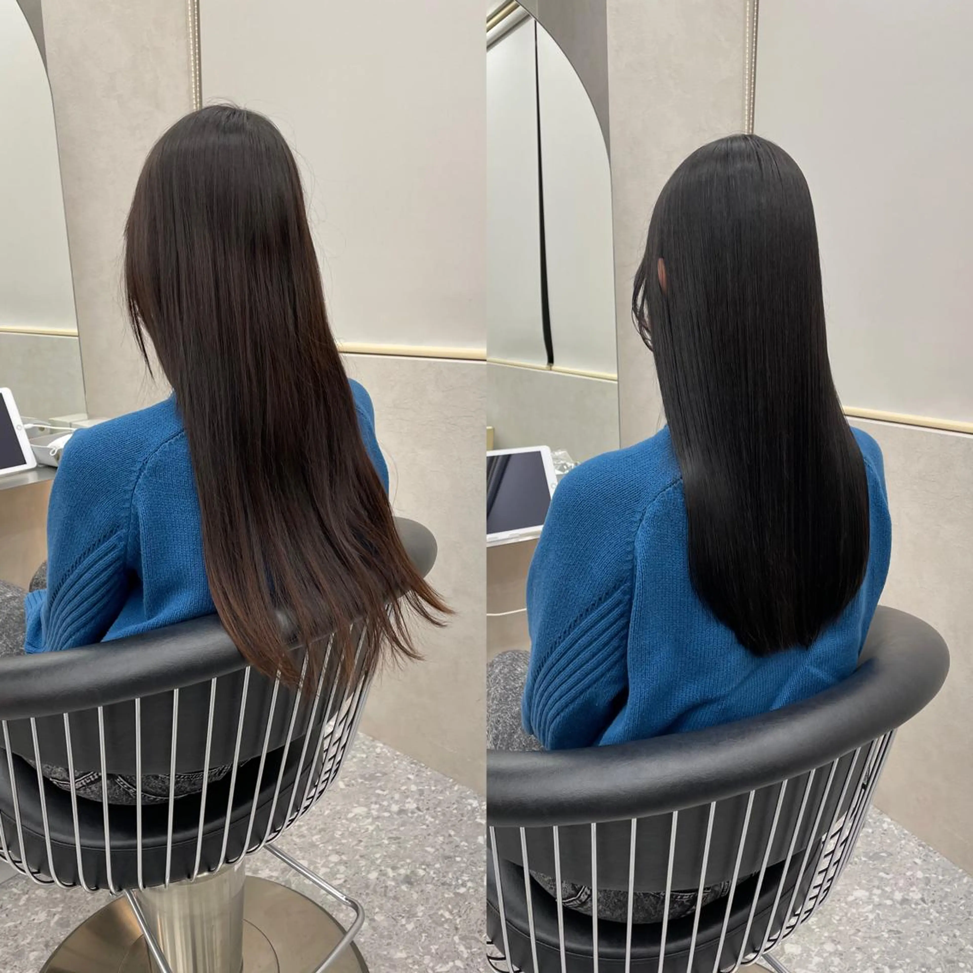 セミロング カラー 《髪質改善✖️オリー ブ🧸》小嶋拓也のヘアスタイル