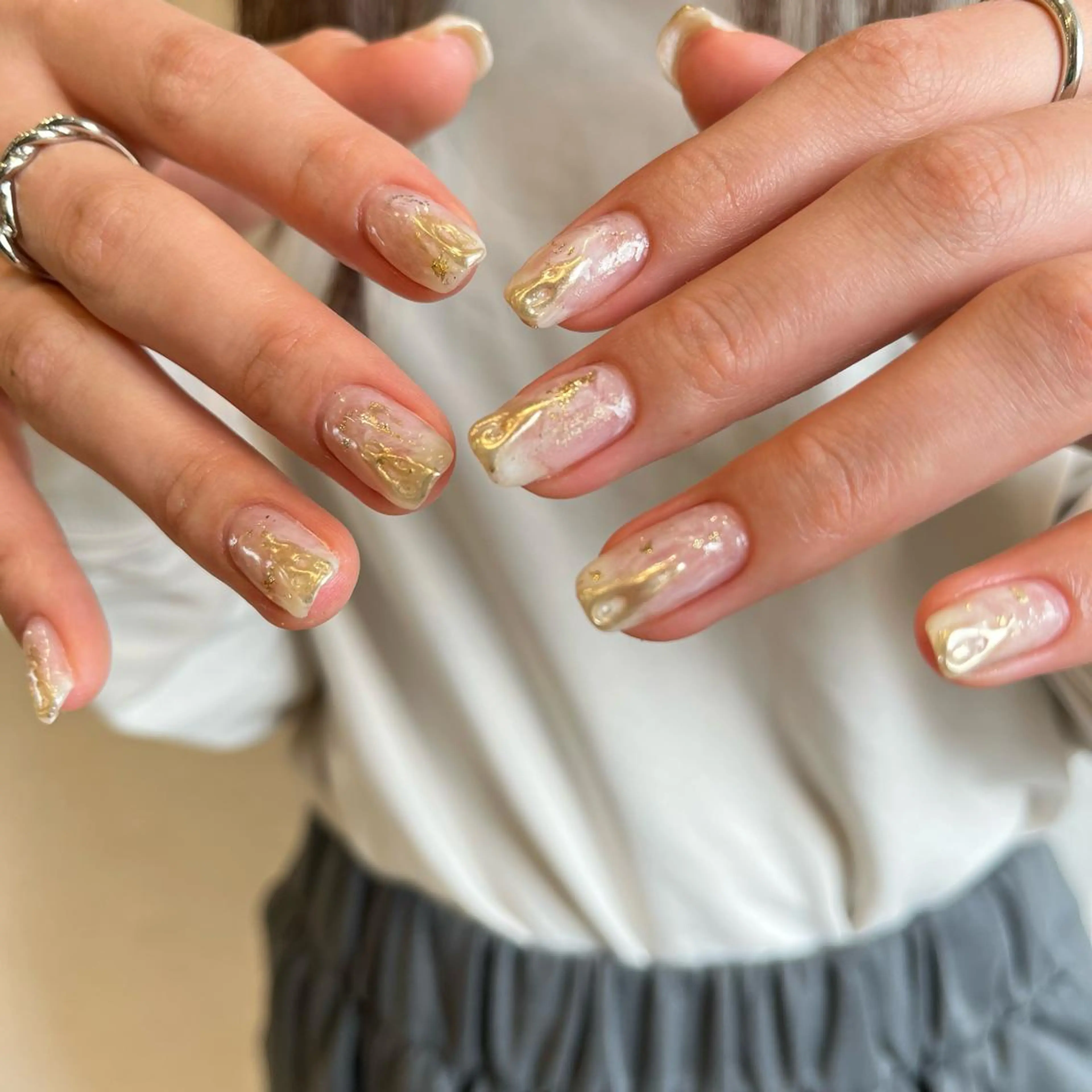 ネイル ハンドネイル mano+所属・haruka 🐈のネイルデザイン