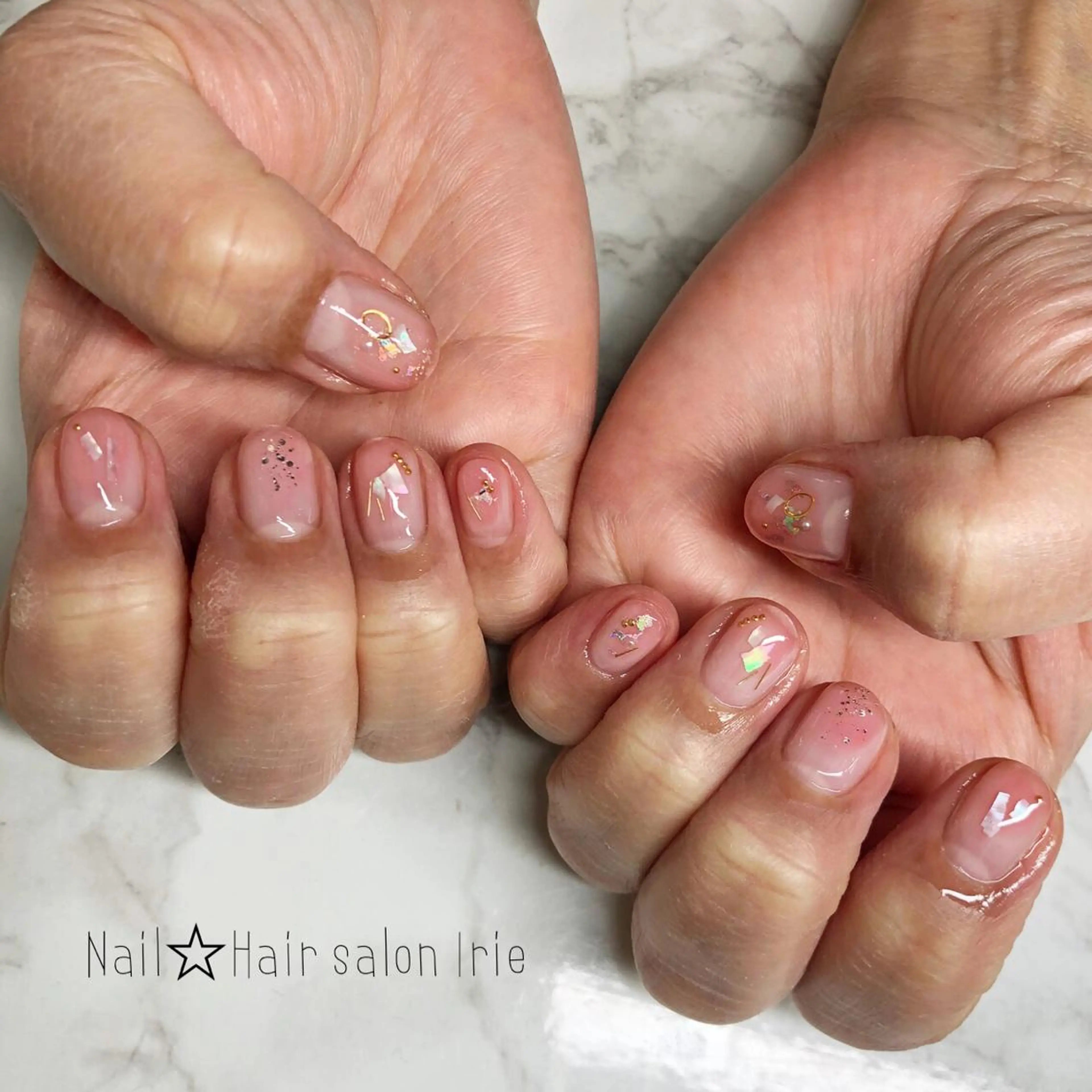 ネイル ハンドネイル Hair salon Irie所属・與儀 知佳のネイルデザイン