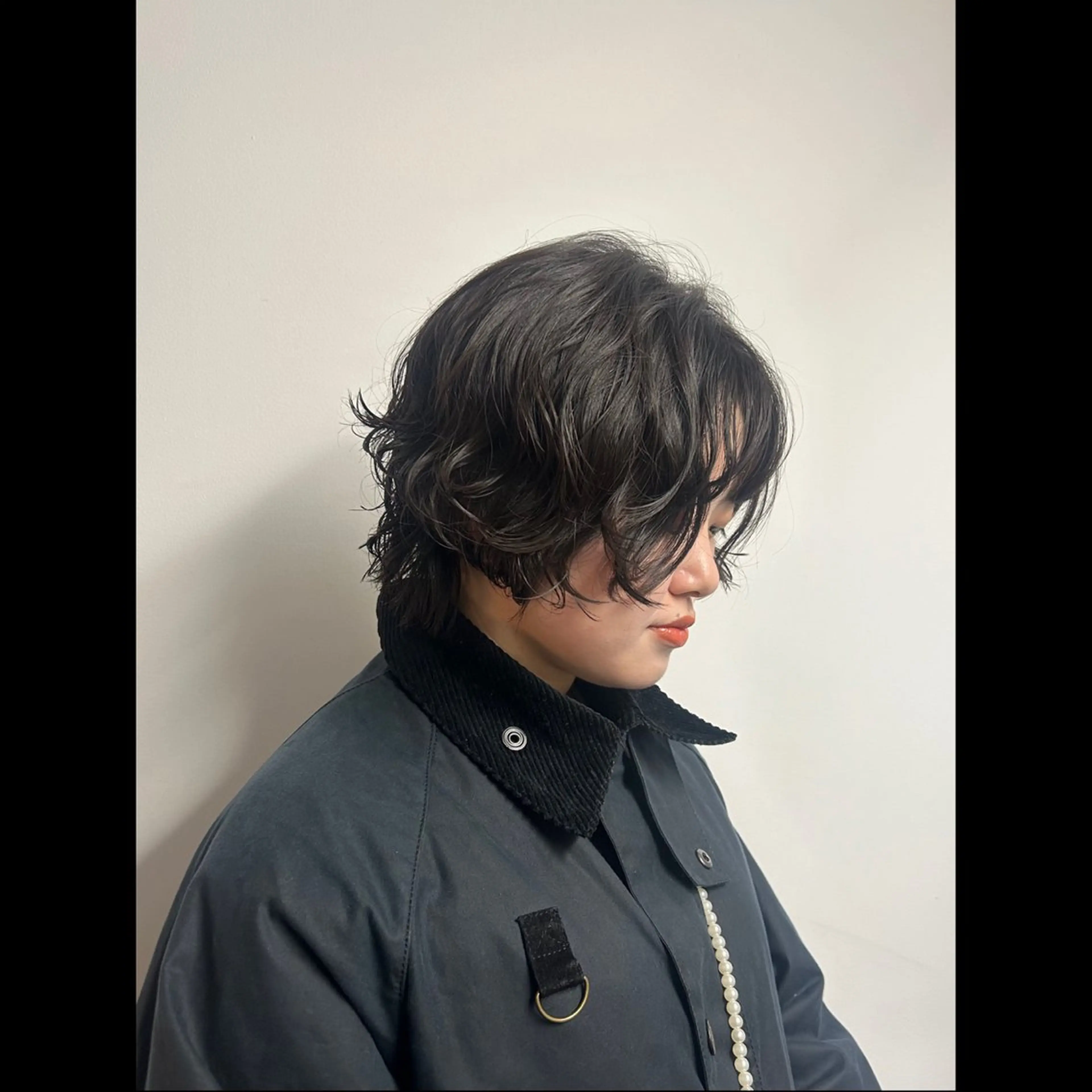 ショート パーマ カットモデル/ボブ/ reina🐈‍⬛のヘアスタイル