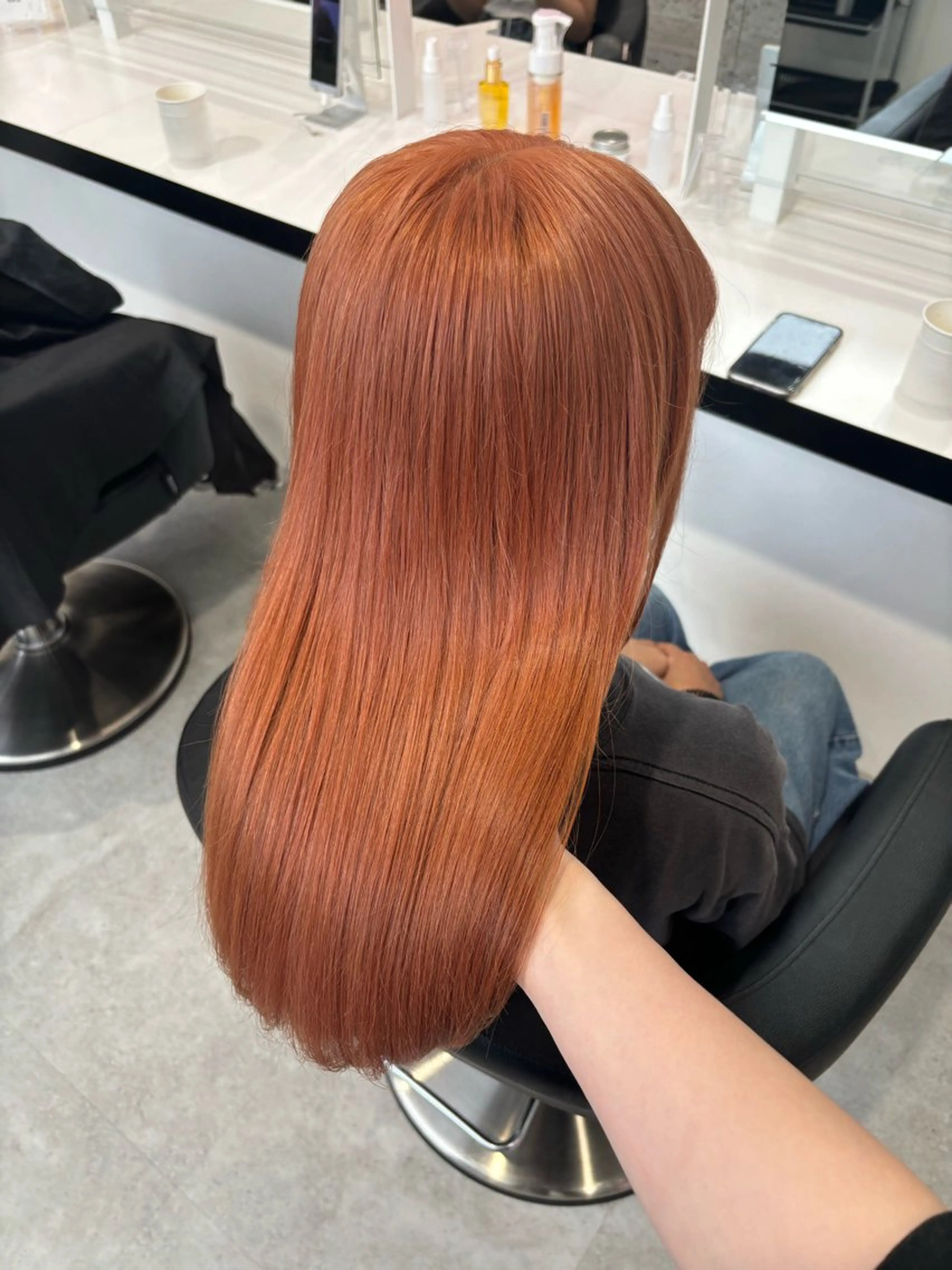 セミロング Wカラー/暖色/べ ージュりく©︎🐝のヘアスタイル