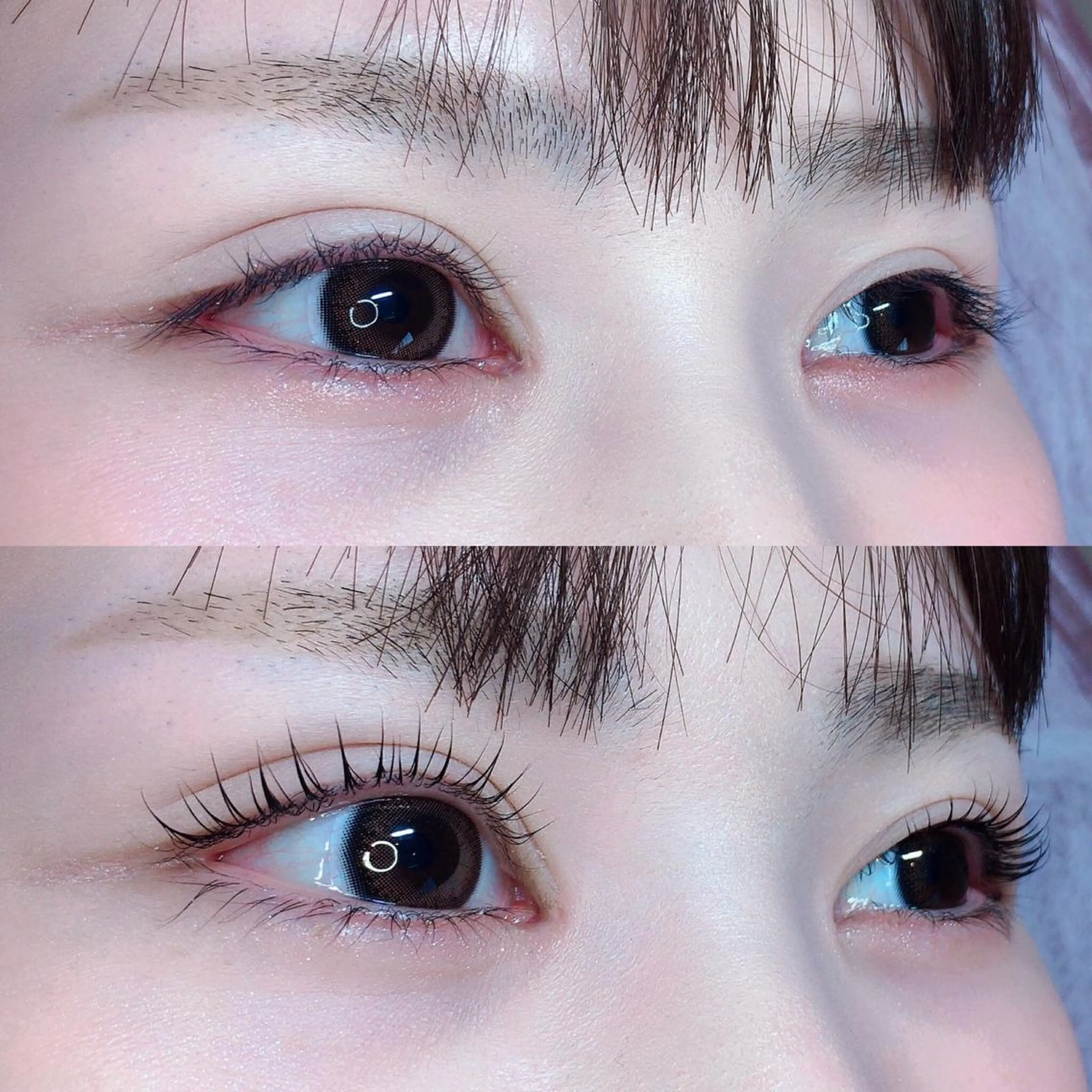 マツエク・マツパ 一重×まつ毛パーマ マツパ 吉野 京子のマツエク・マツパデザイン