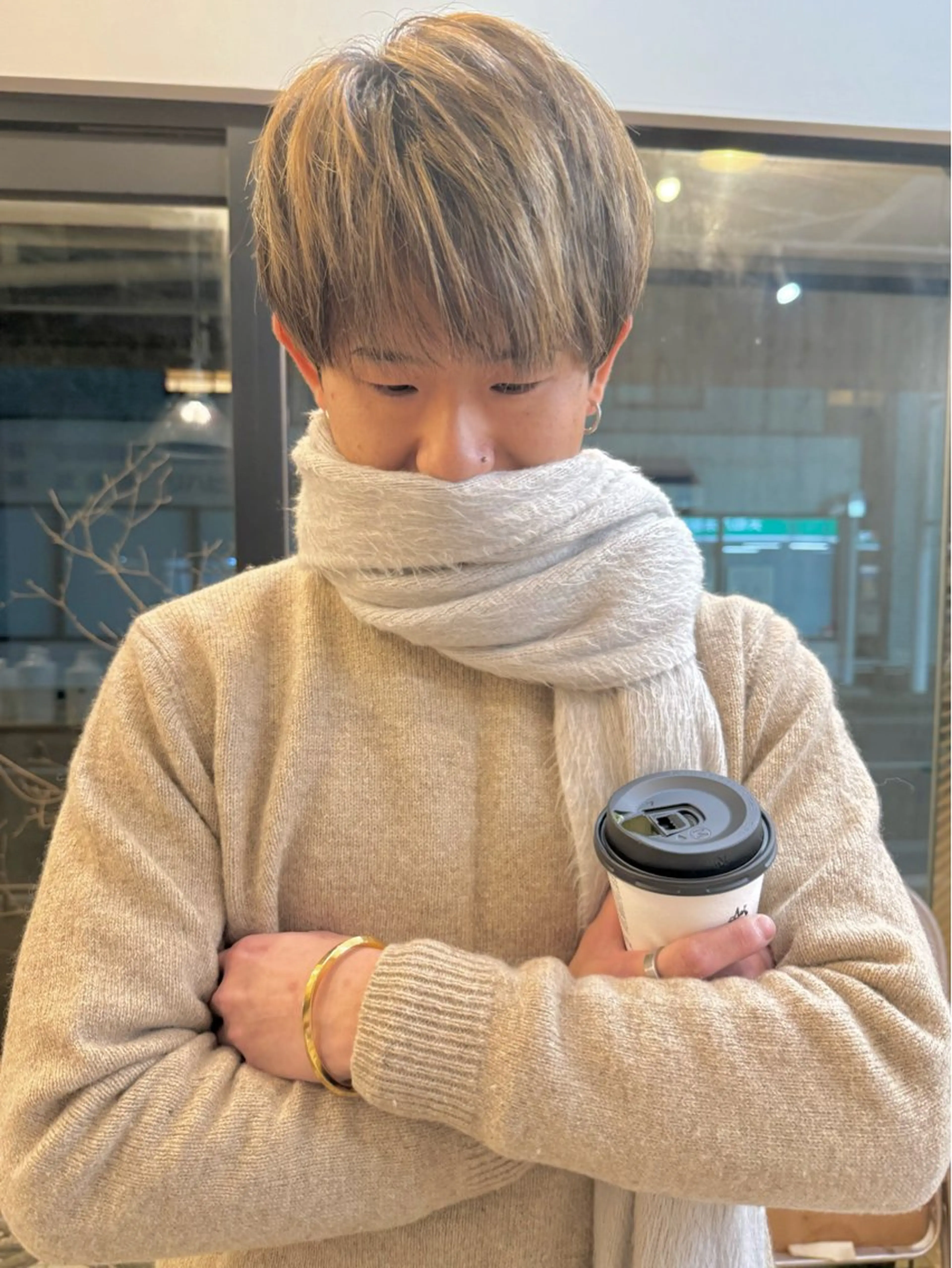 似合わせカット＋透明感カラーの写真