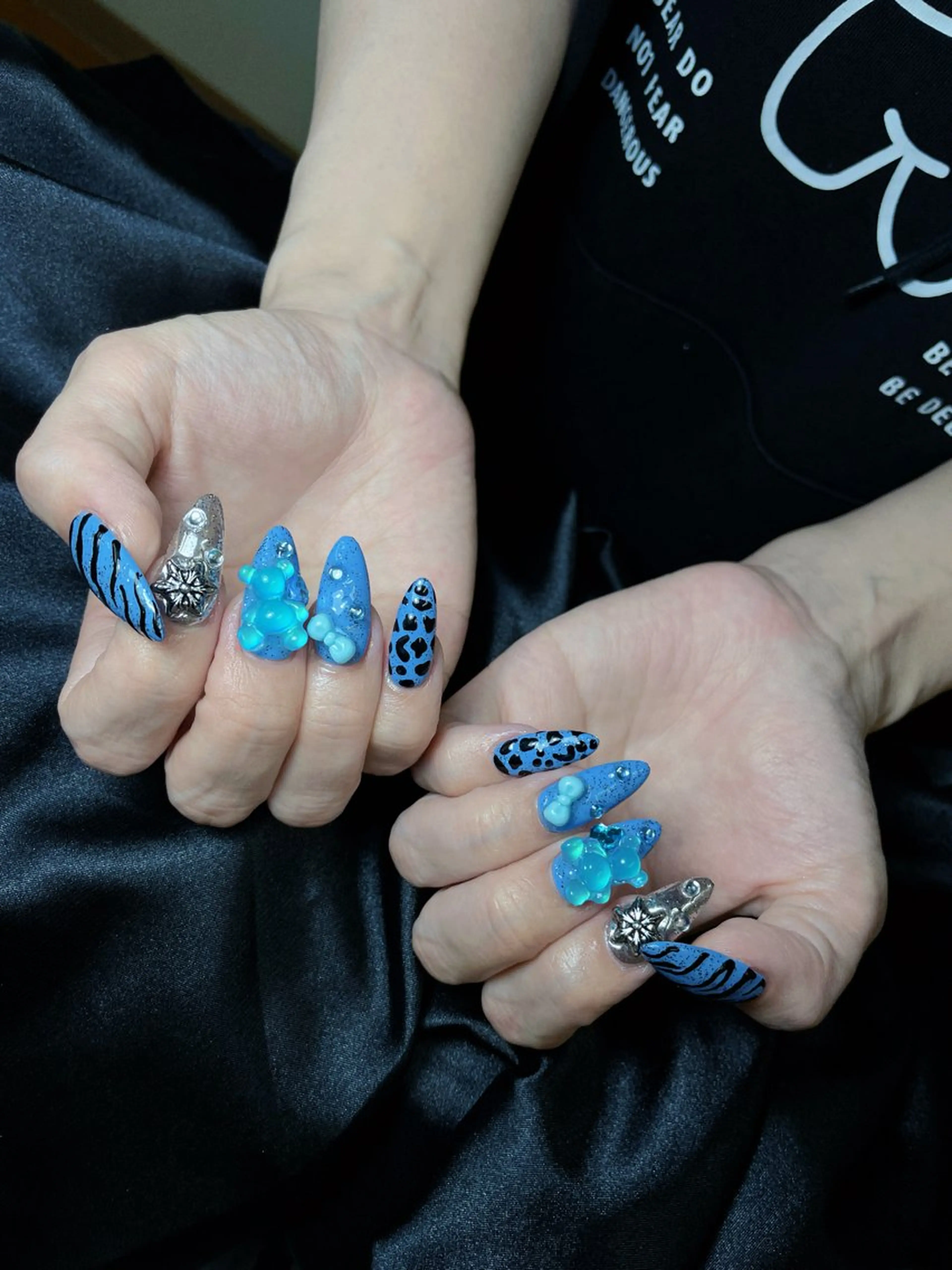 ネイル チークネイル 桜ネイル 長さ出し フットネイル ジェルネイル ハンドネイル YURI NAILのネイルデザイン