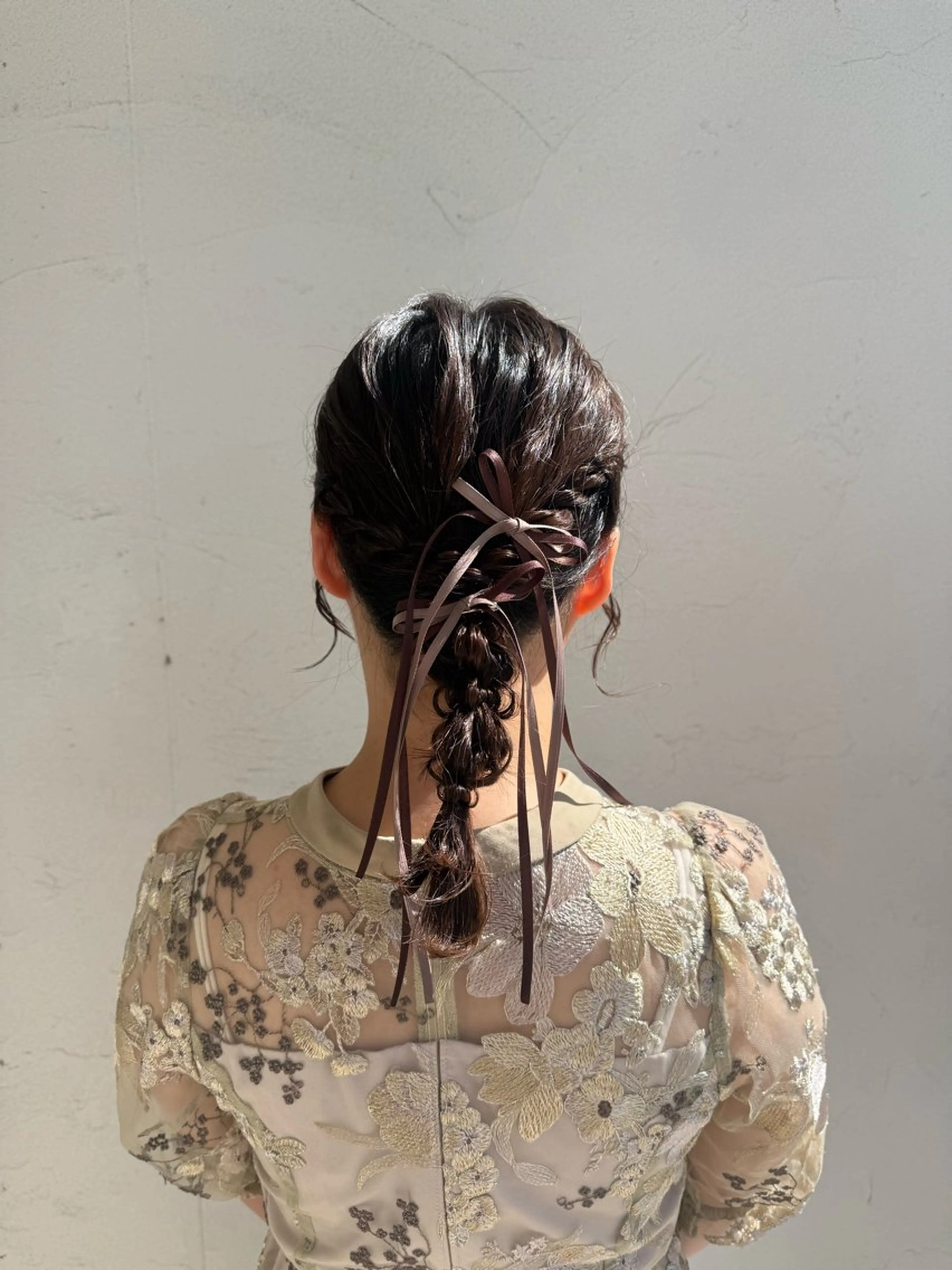 ヘアアレンジ ヘアセット 永田 彩華のヘアスタイル
