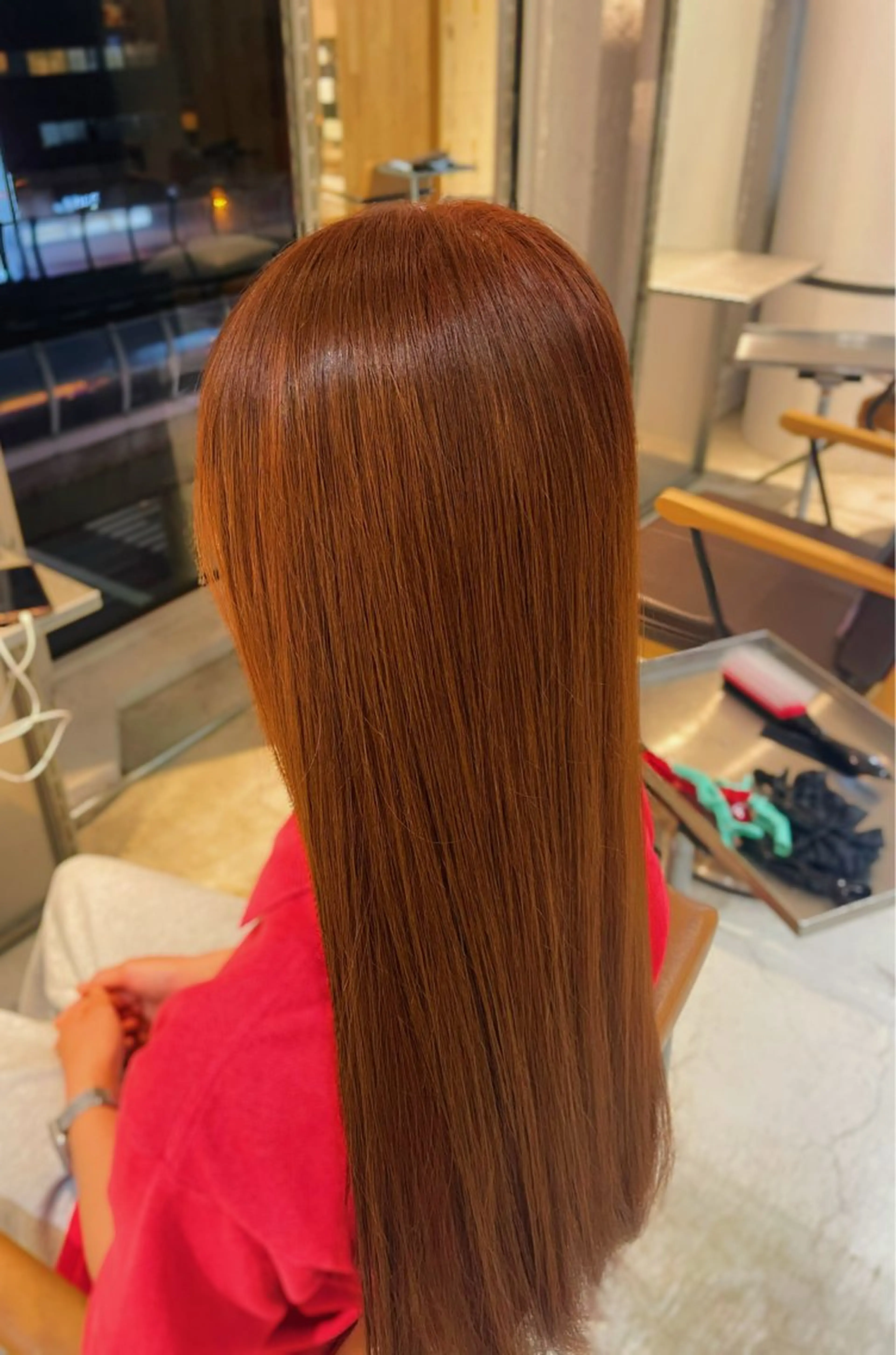 ロング 🇨🇳ハイトーン ワンホン🇰🇷ななのヘアスタイル