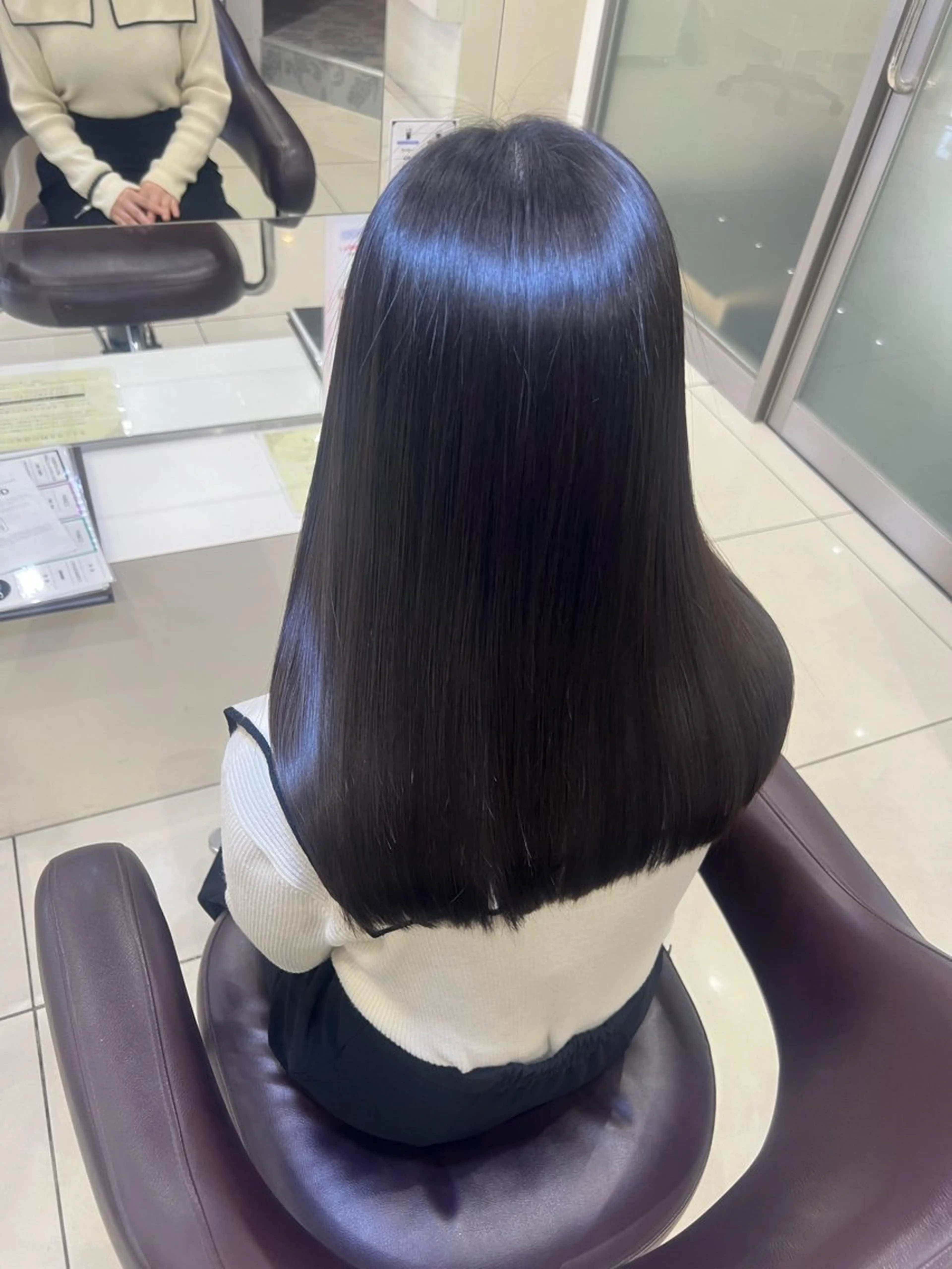 ロング パーマ カット 縮毛矯正 TELA HAIR 石岡♡ａｉｋａのヘアスタイル