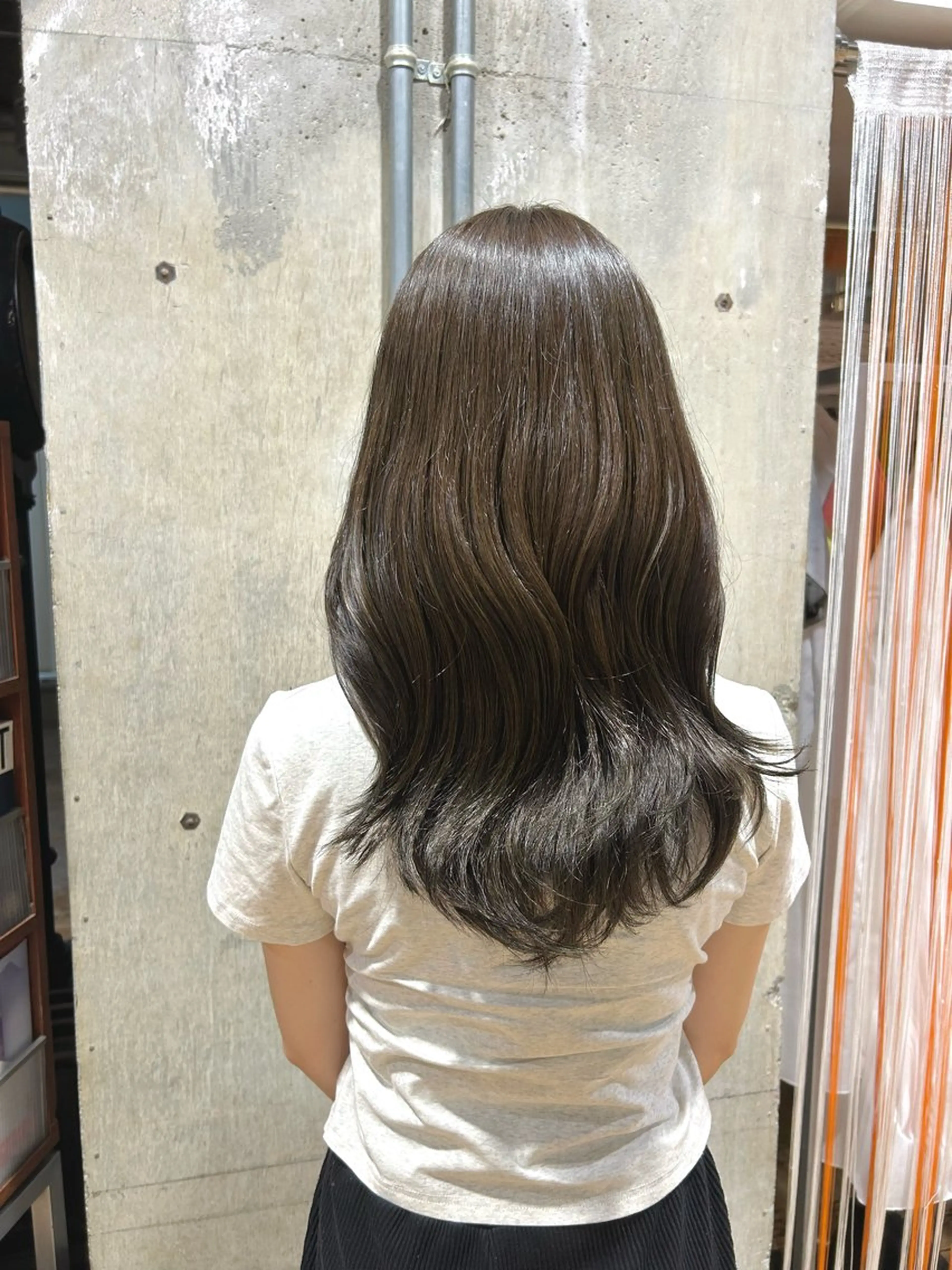 カラー ヘアカラー coohair トミクラモエのヘアスタイル