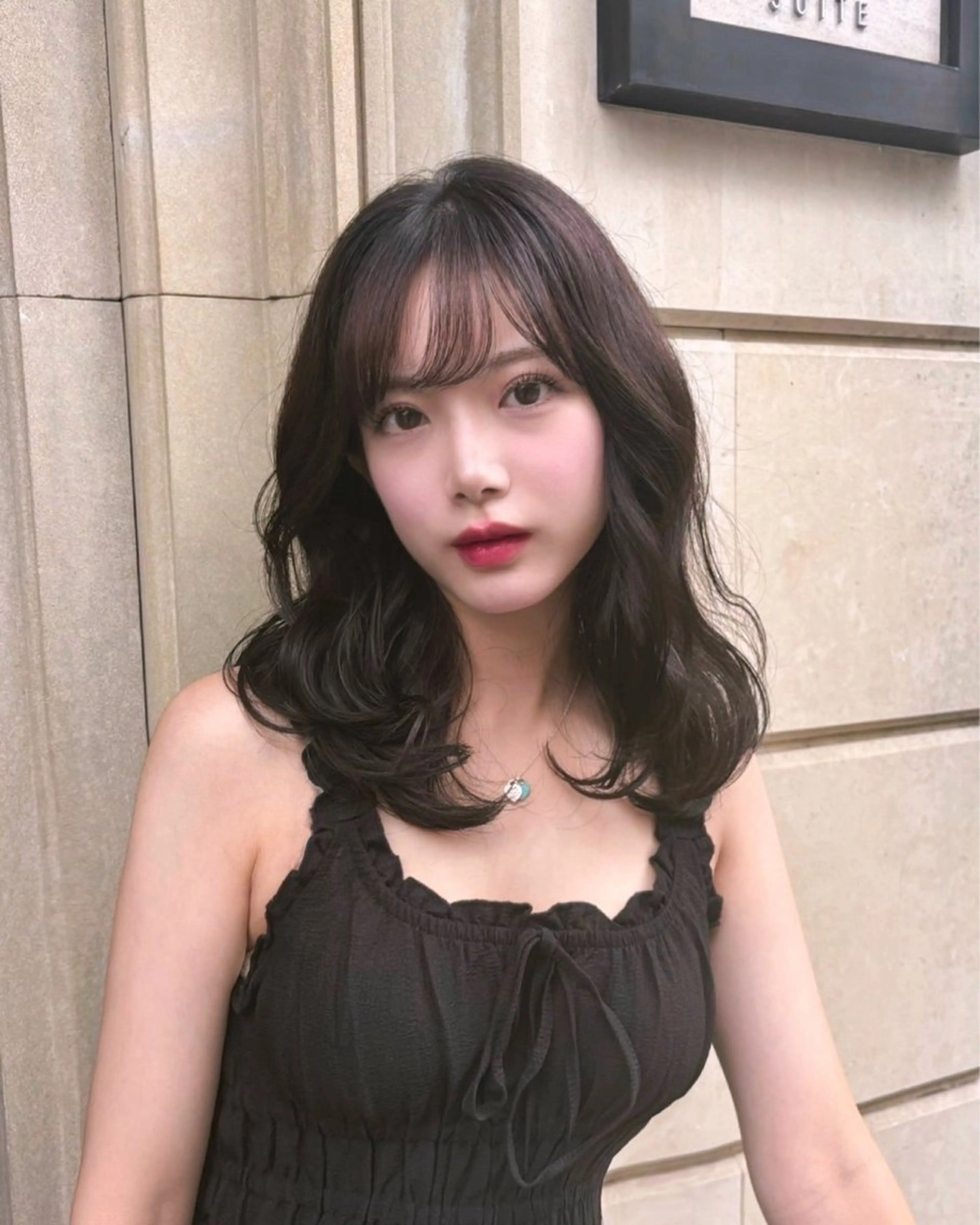 カラー momochan🍑 やわらかいボブ♡のヘアスタイル