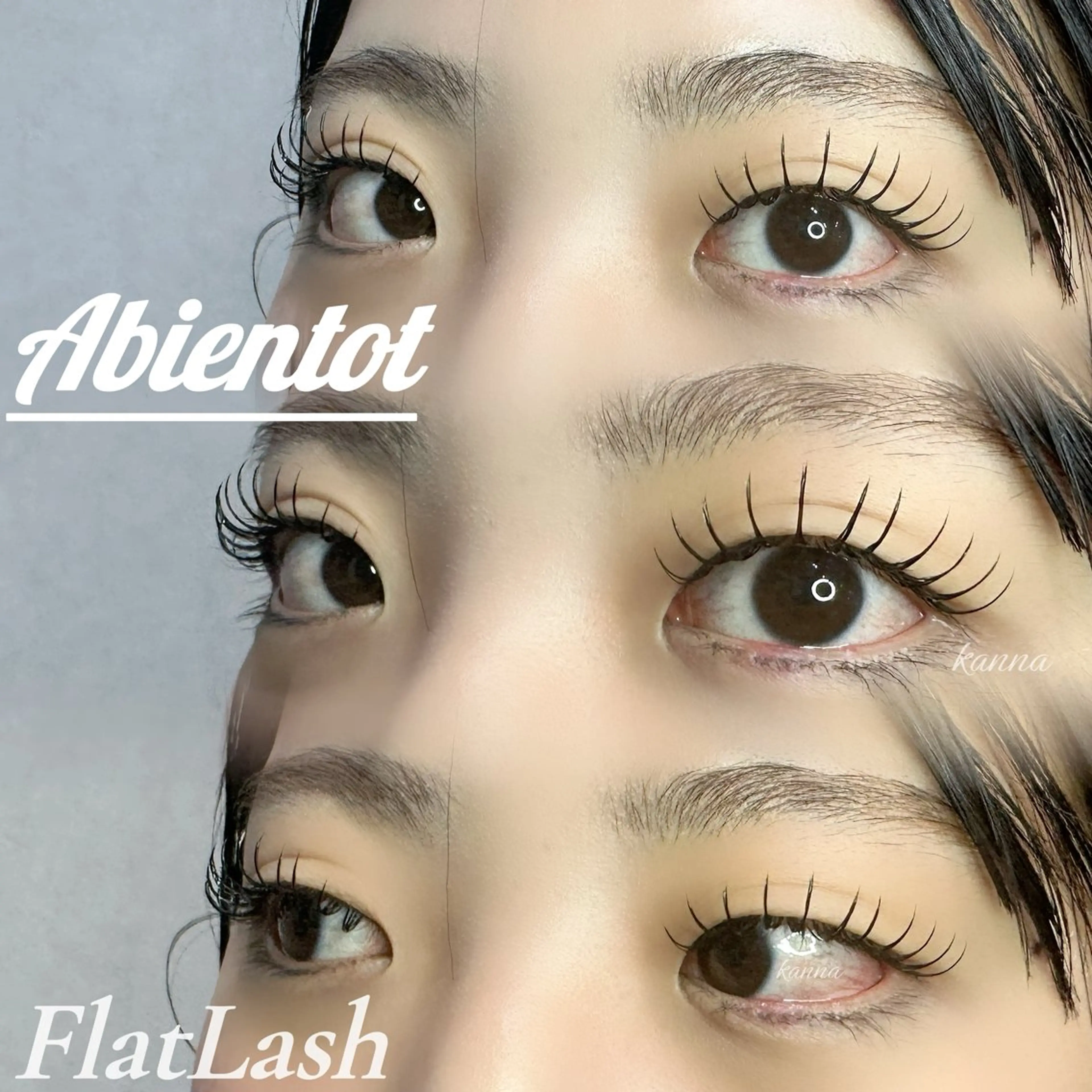 マツエク・マツパ Abientot Kannaのマツエク・マツパデザイン