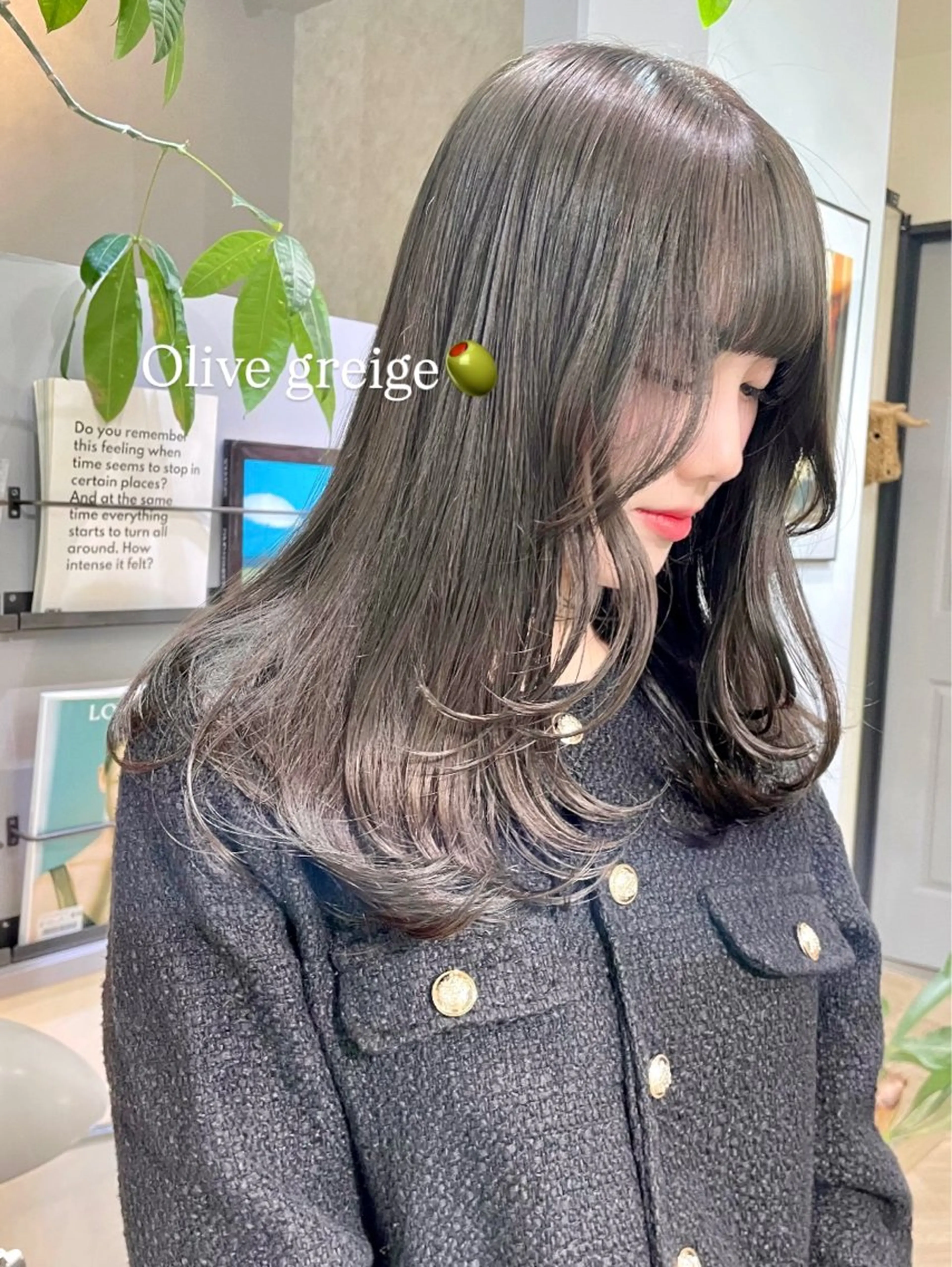 【当日予約限定クーポン】カット+ケアカラー+トリートメントの写真