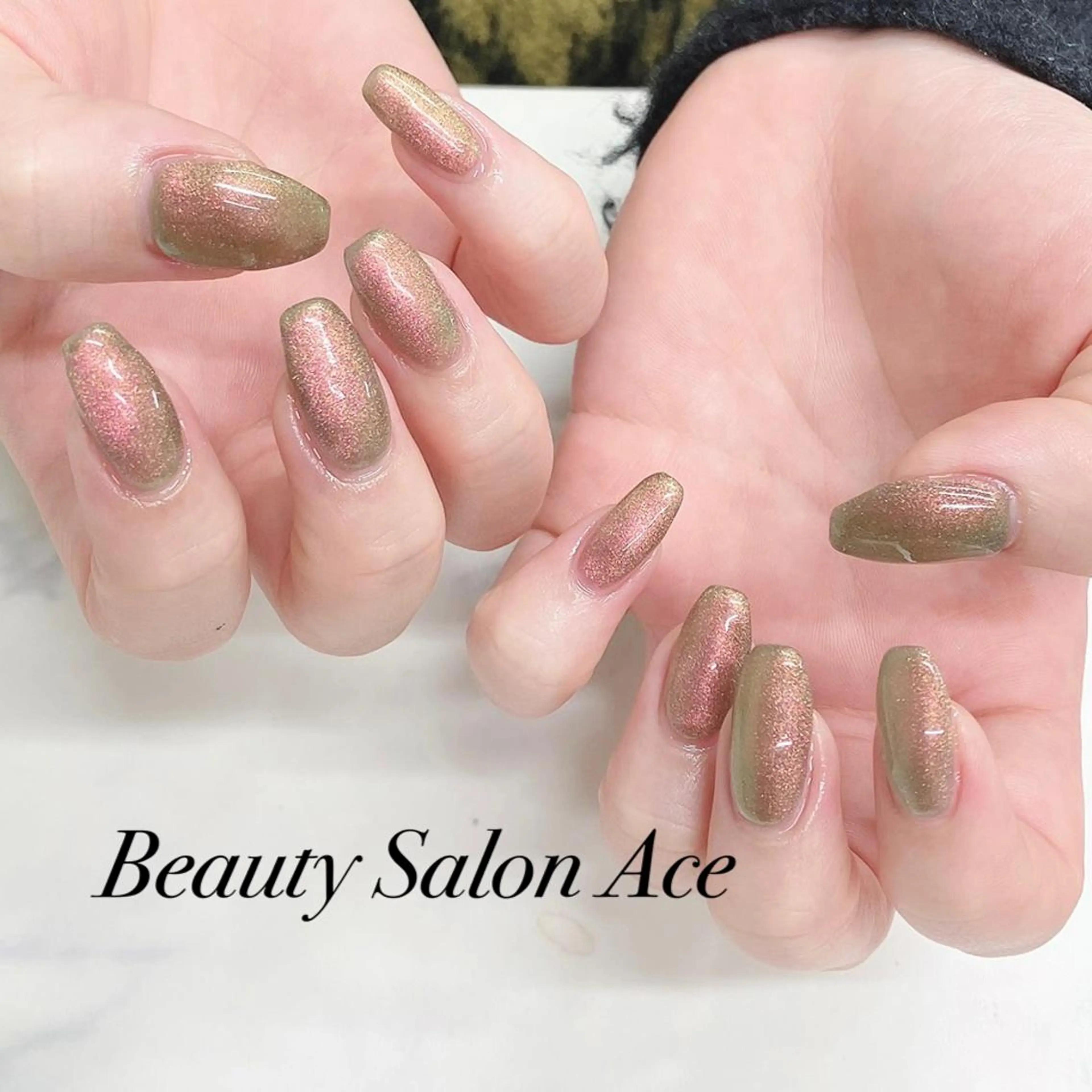 ネイル マグネットネイル 池袋フィルイン Ace♡Nailのネイルデザイン