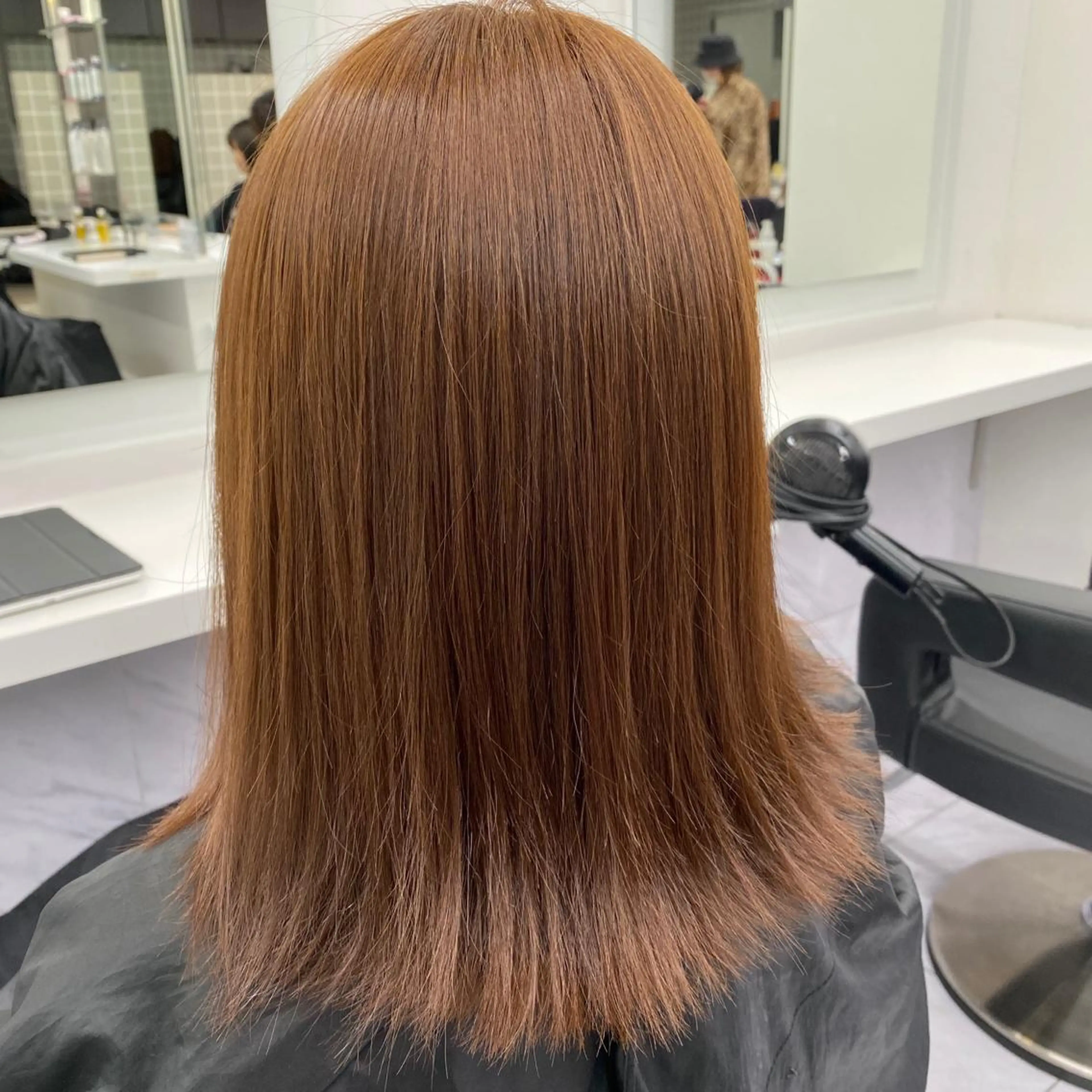 ミディアム カラー ベージュカラー 黒髪 ブリーチ ブリーチなしカラー ヘアカラー トリートメント ヘッドスパ ヘアセット 💞あざと可愛い💞 児玉大地のヘアスタイル
