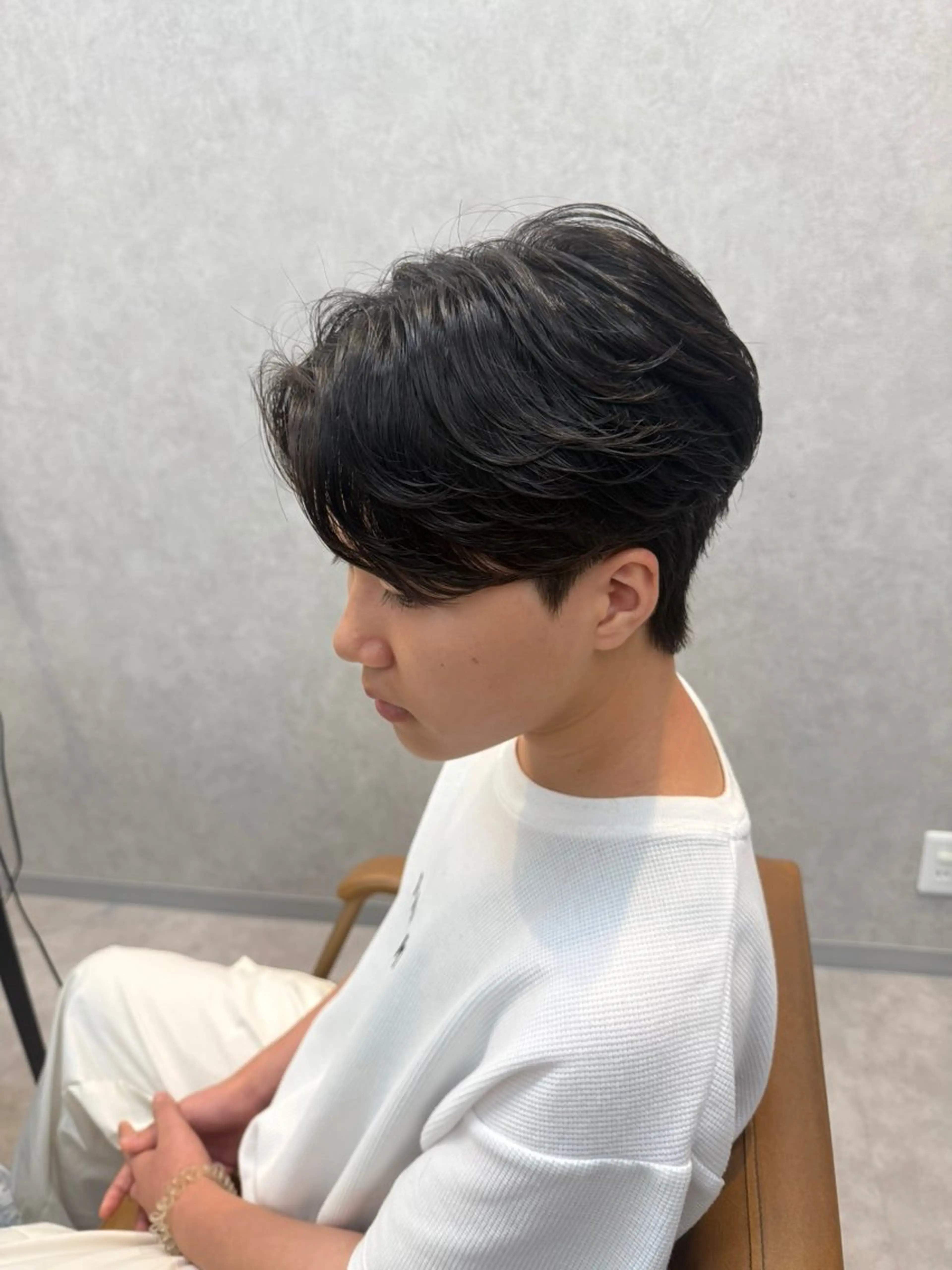 メンズカット+ニュアンスパーマの写真